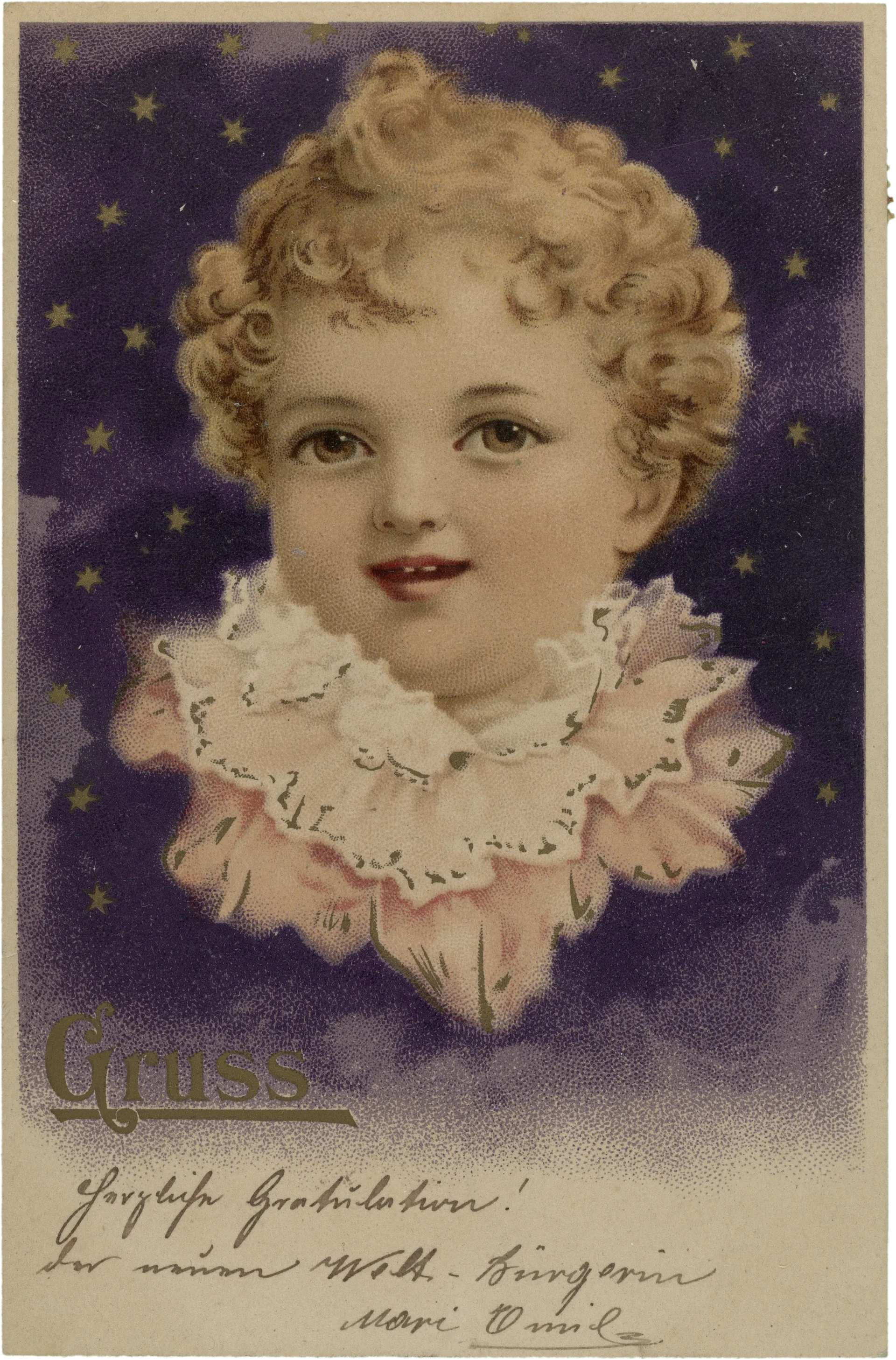 Gruss – Vorderseite