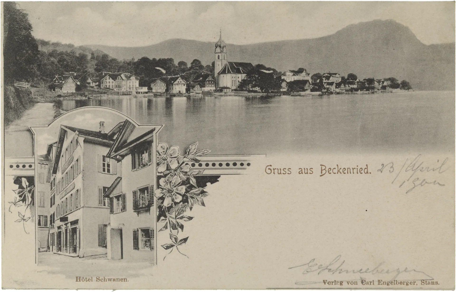 Gruss aus Beckenried – Vorderseite