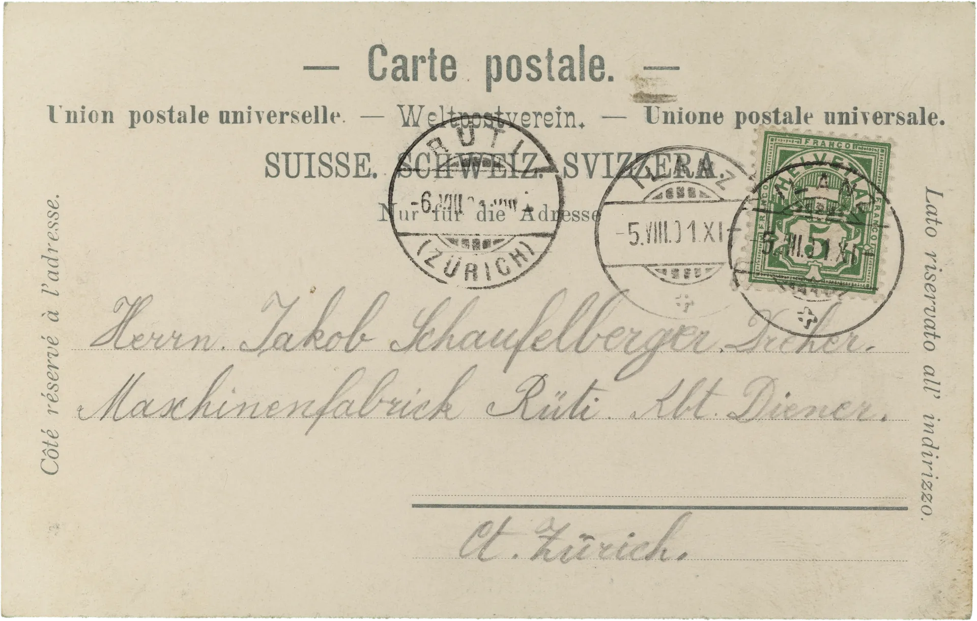 jlanz mit Signinakette – Rückseite