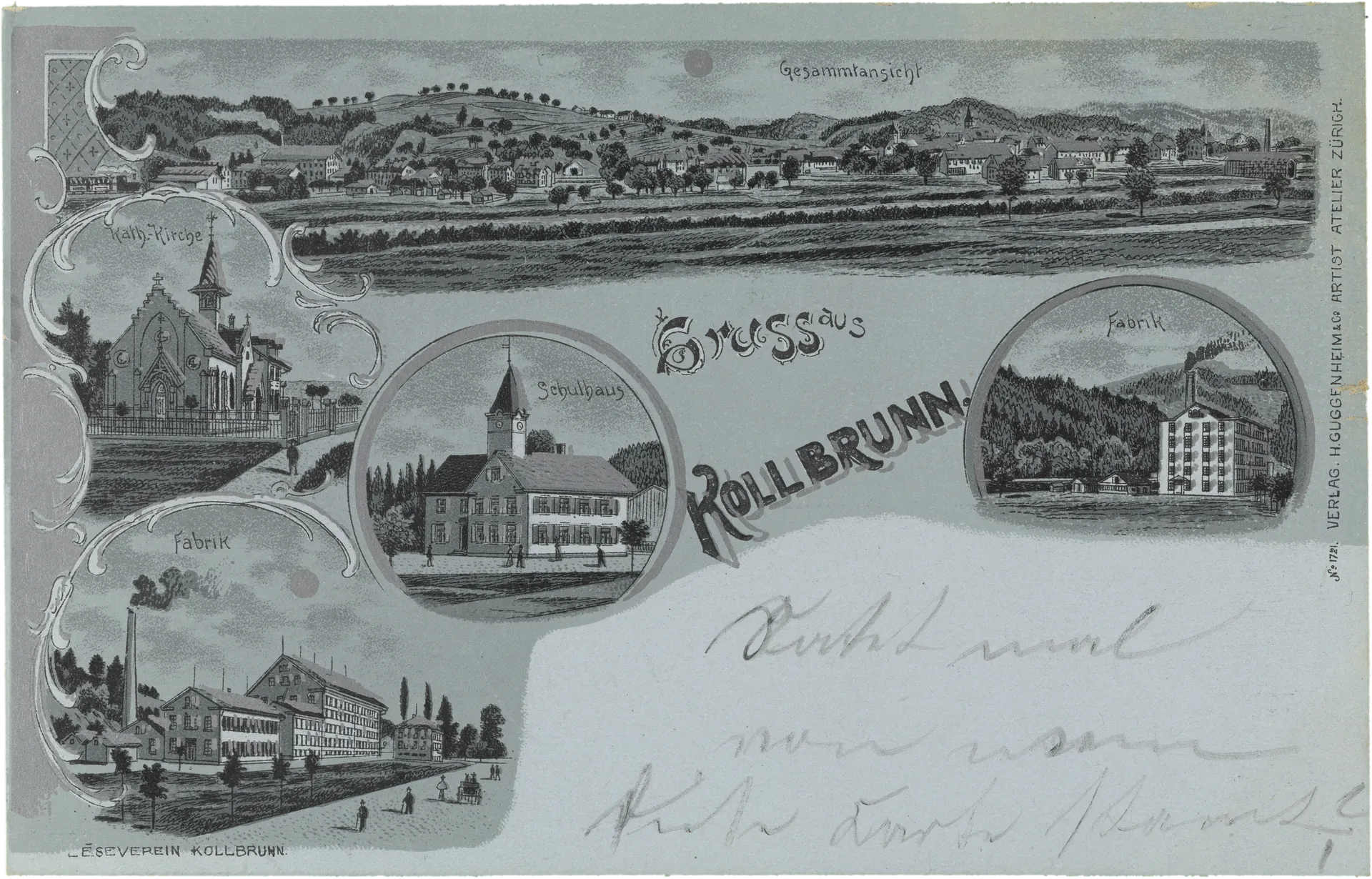 Gruss aus Kollbrunn – Vorderseite