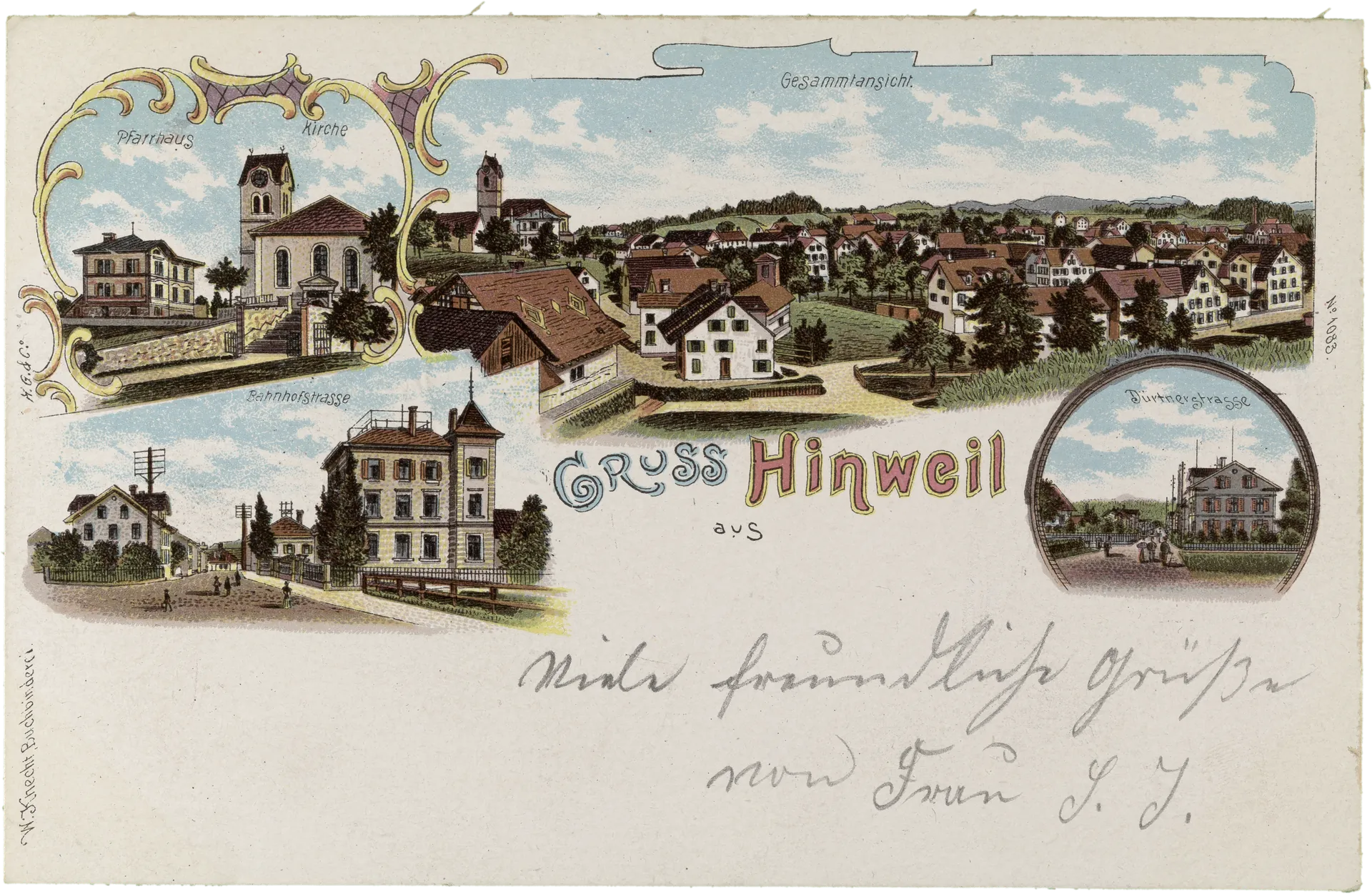 Gruss aus Hinweil – Vorderseite