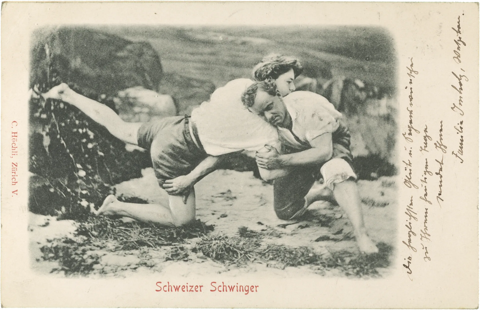 Schweizer Schwinger – Vorderseite