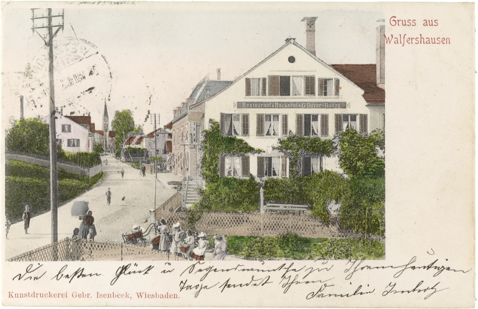 Gruss aus Walfershausen – Vorderseite
