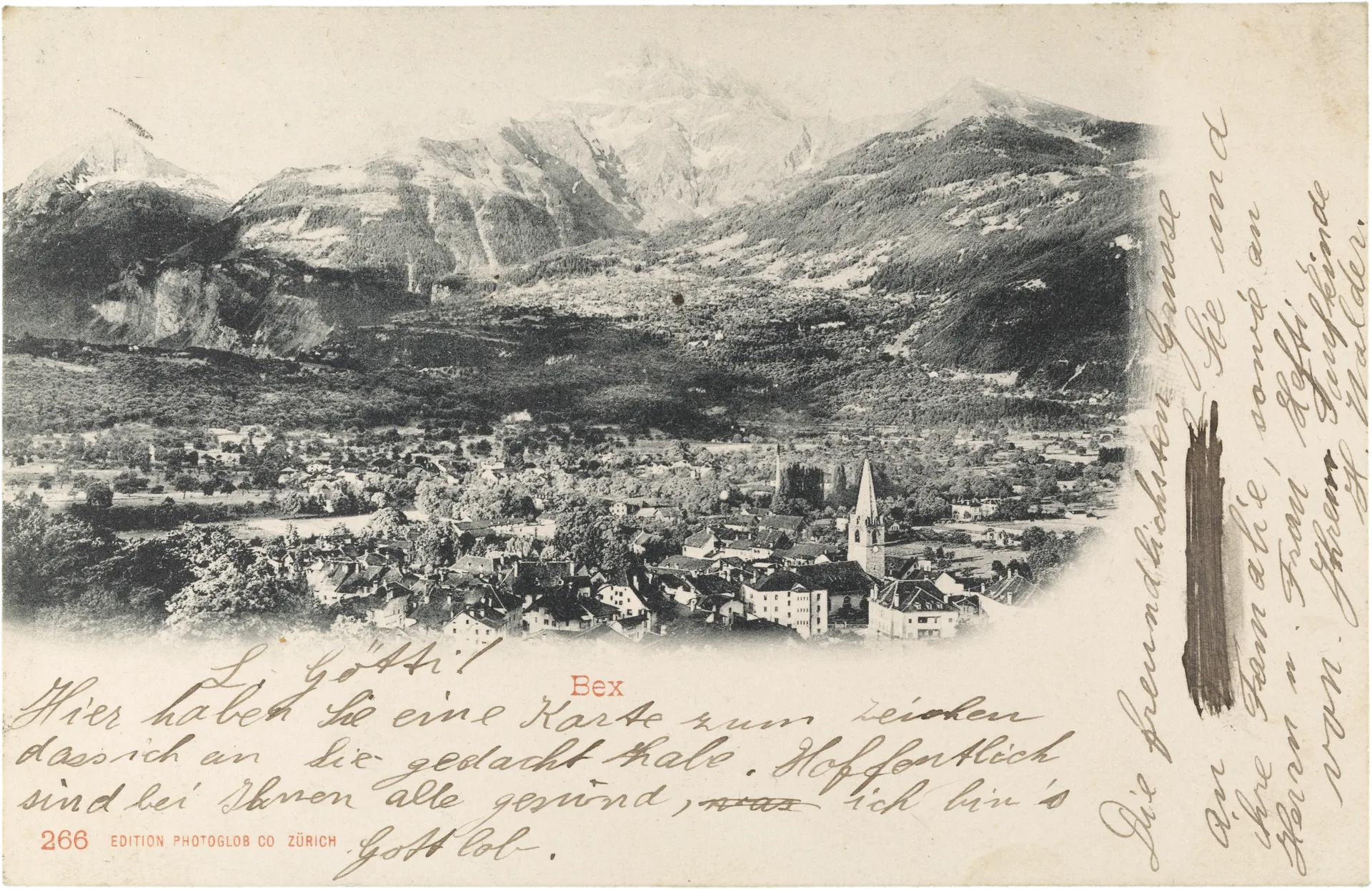 Bex – Vorderseite