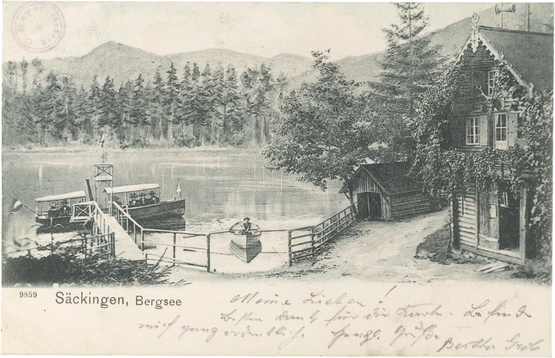 Säckingen, Bergsee – Vorderseite