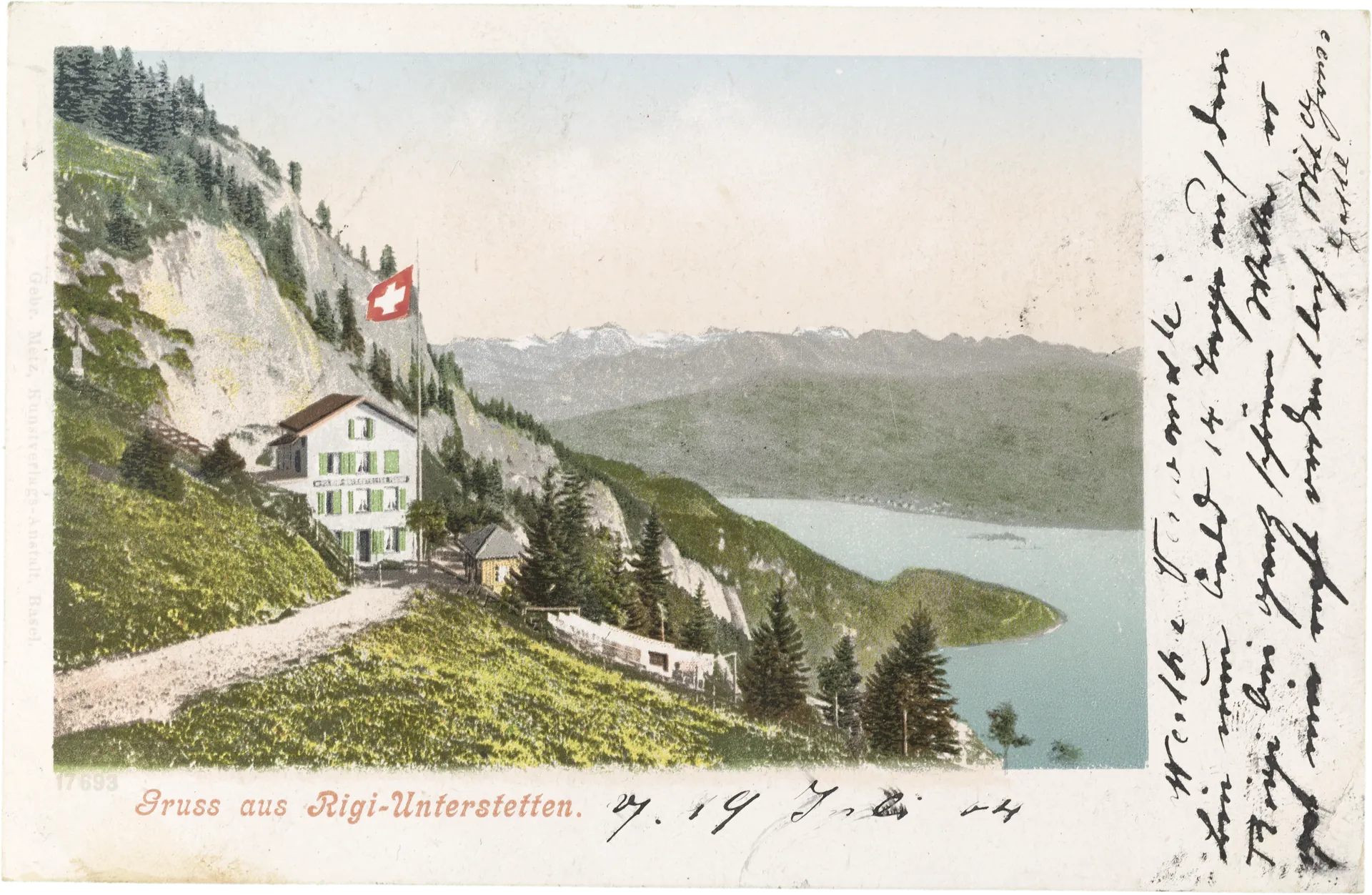 Gruss aus Rigi-Unterstetten – Vorderseite