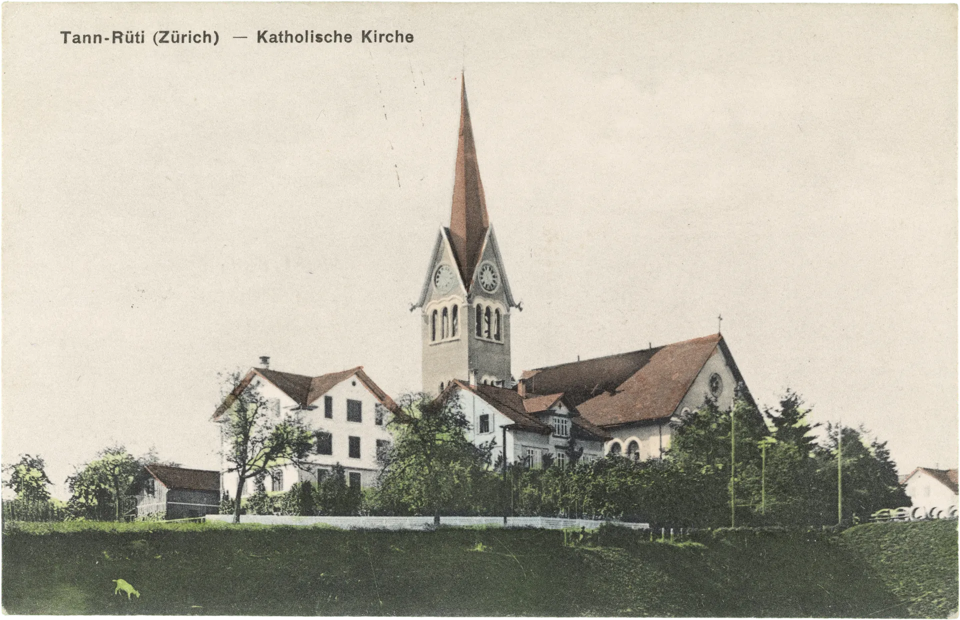 Tann-Rüti (Zürich) - Katholische Kirche – Vorderseite