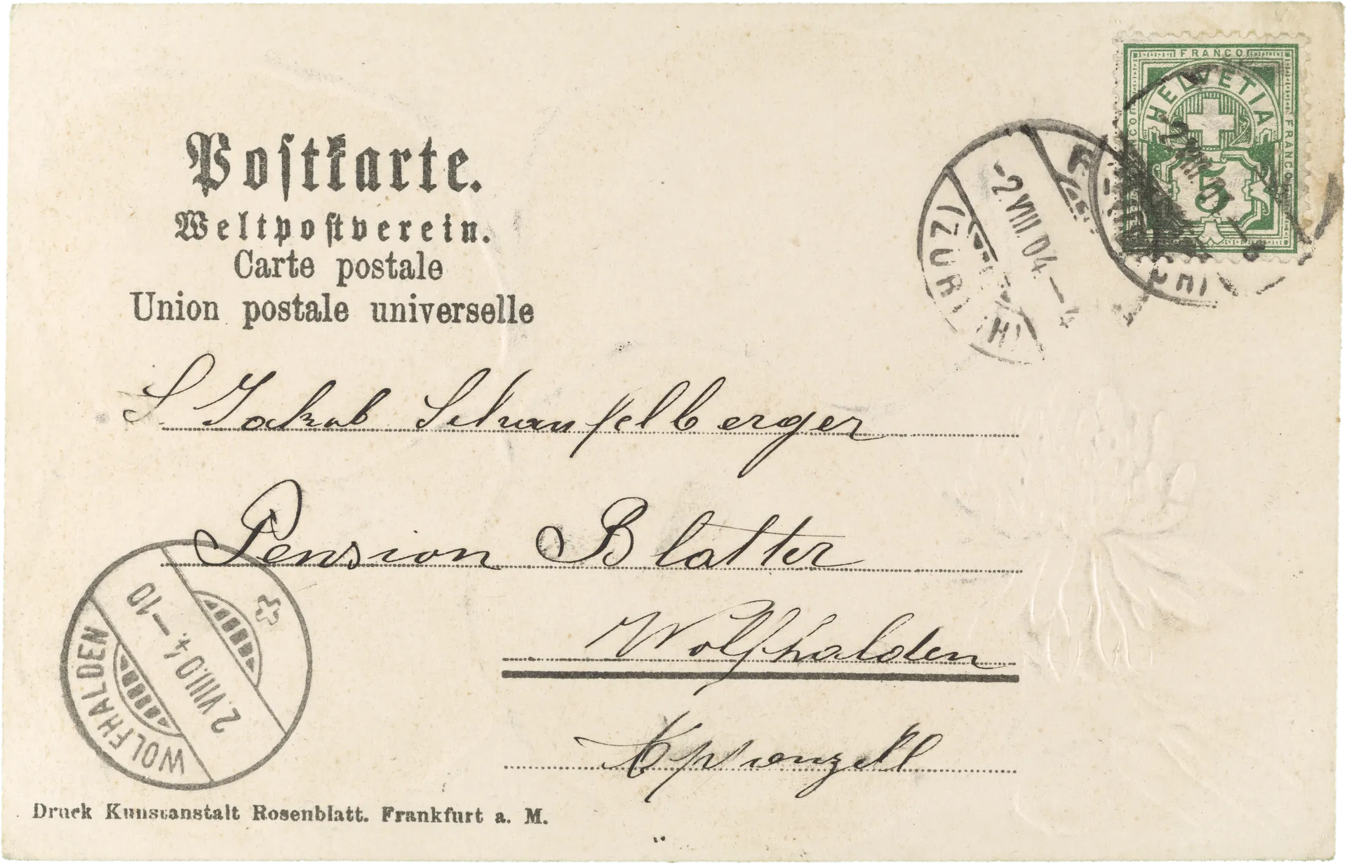 Rüti (Ct. Zürich) – Rückseite