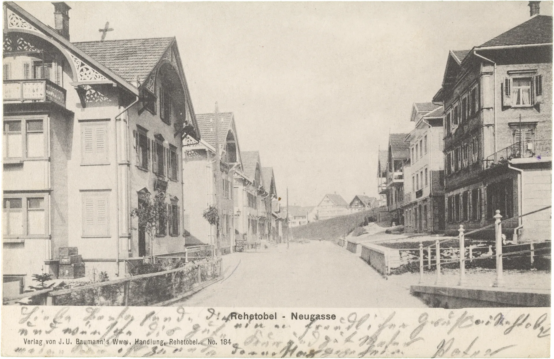 Rehetobel - Neugasse – Vorderseite