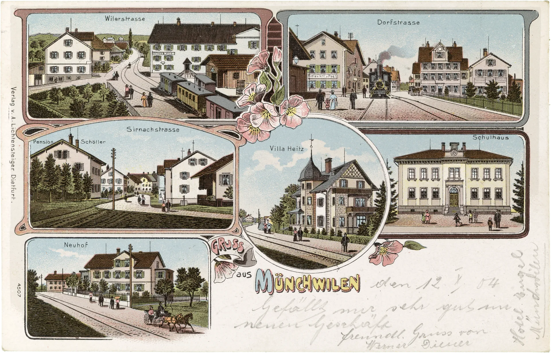 Gruss aus Münchwilen – Vorderseite