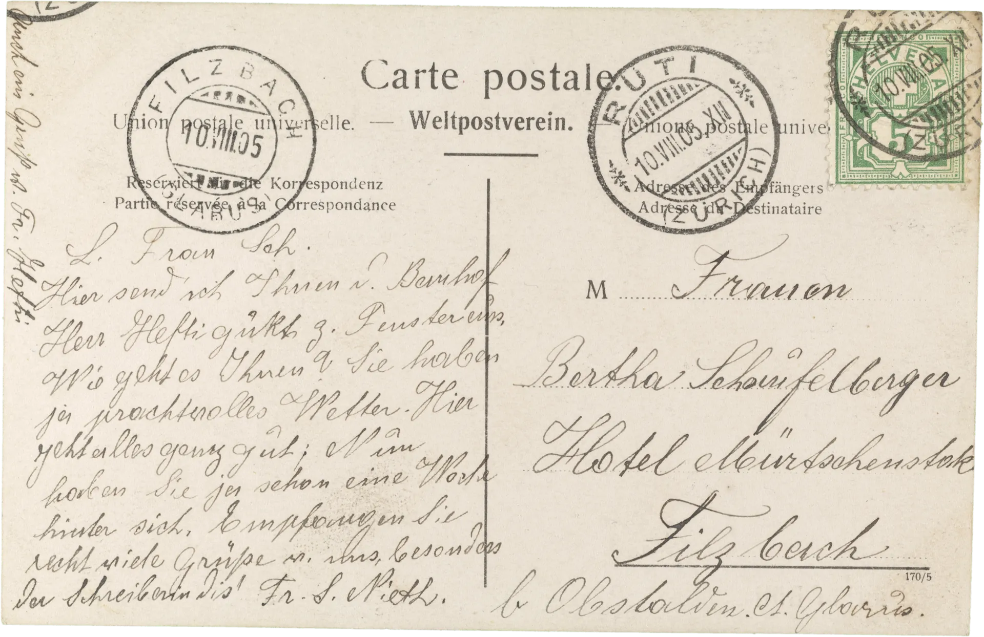Bauhof-Rüti – Rückseite