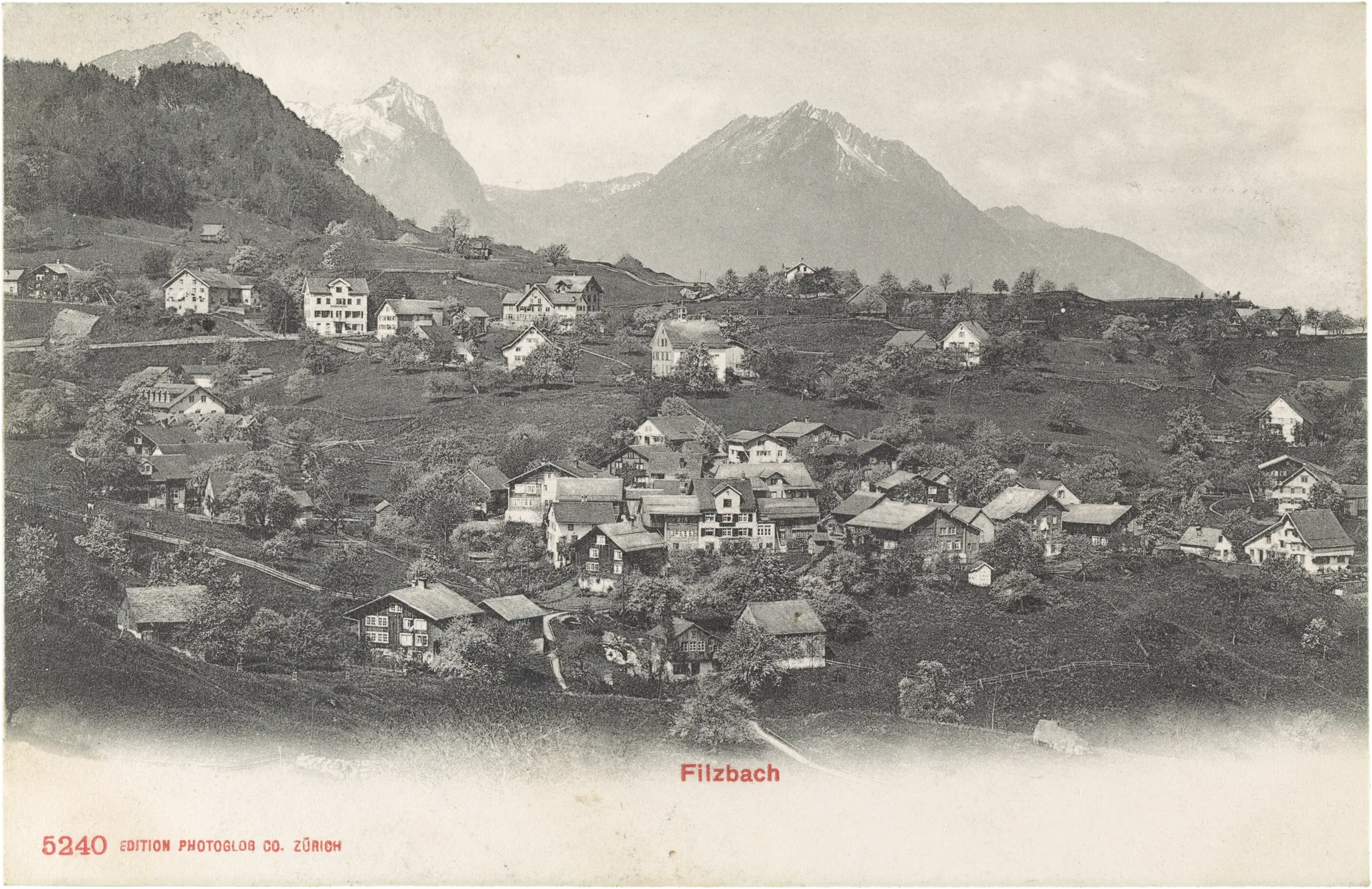 Filzbach – Vorderseite
