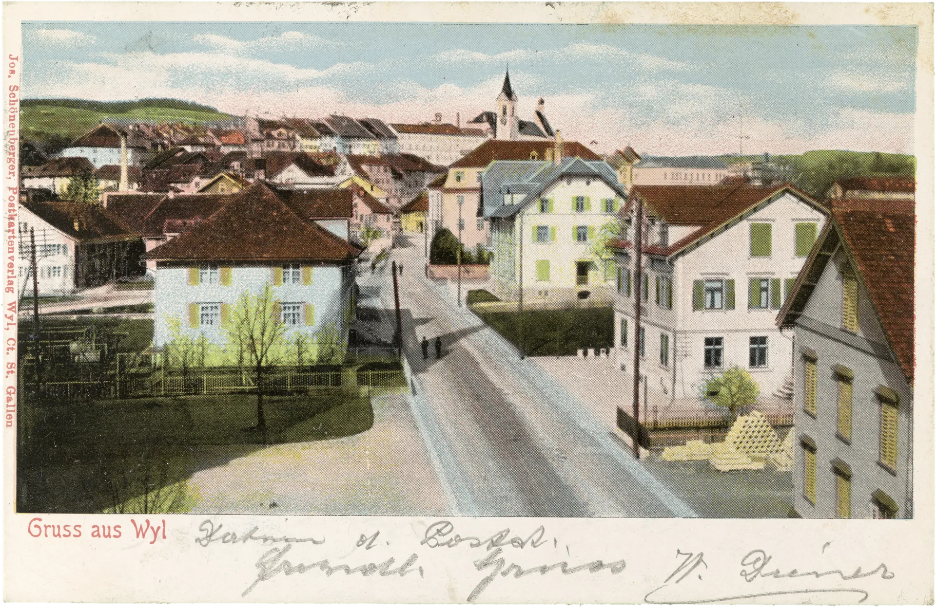 Gruss aus Wyl – Vorderseite