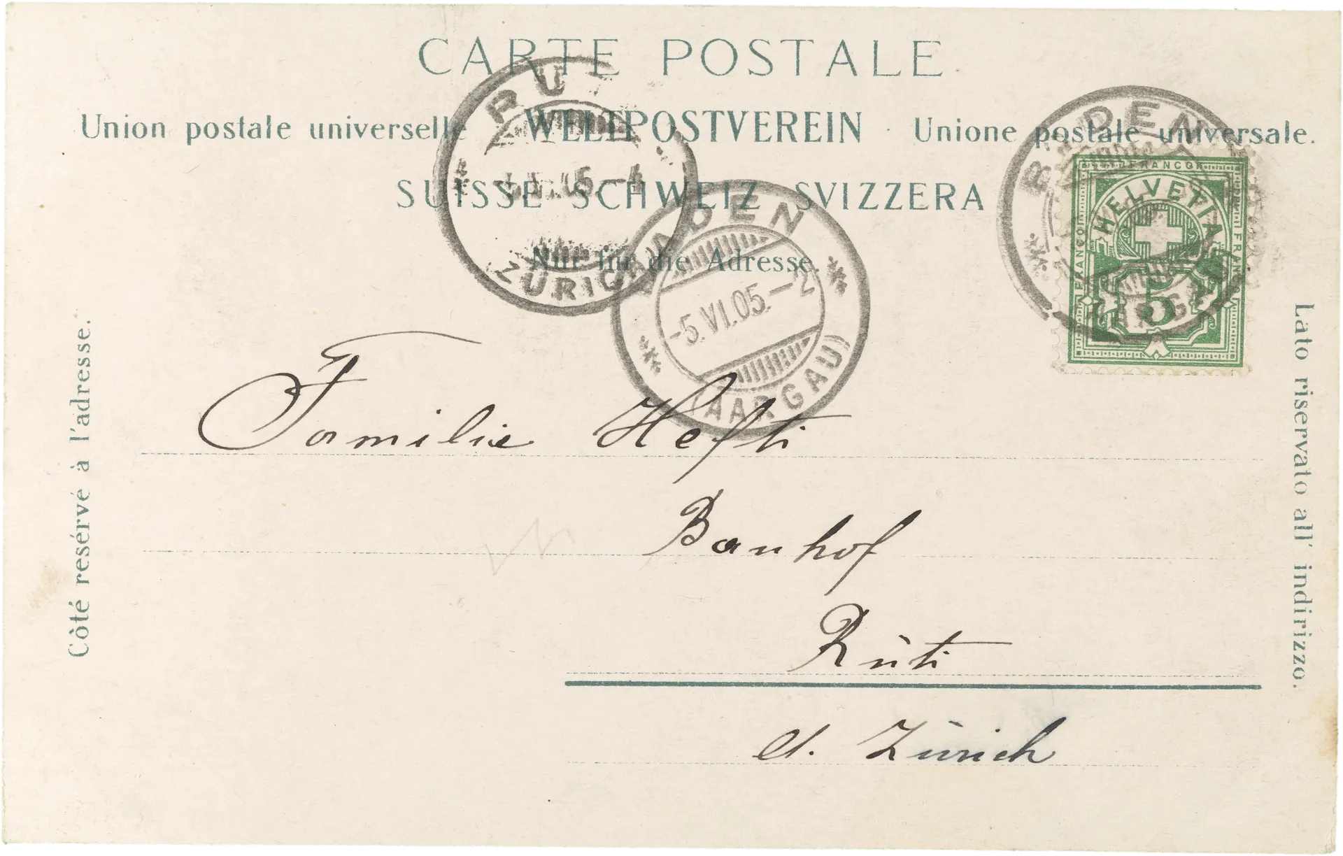 Baden – Rückseite