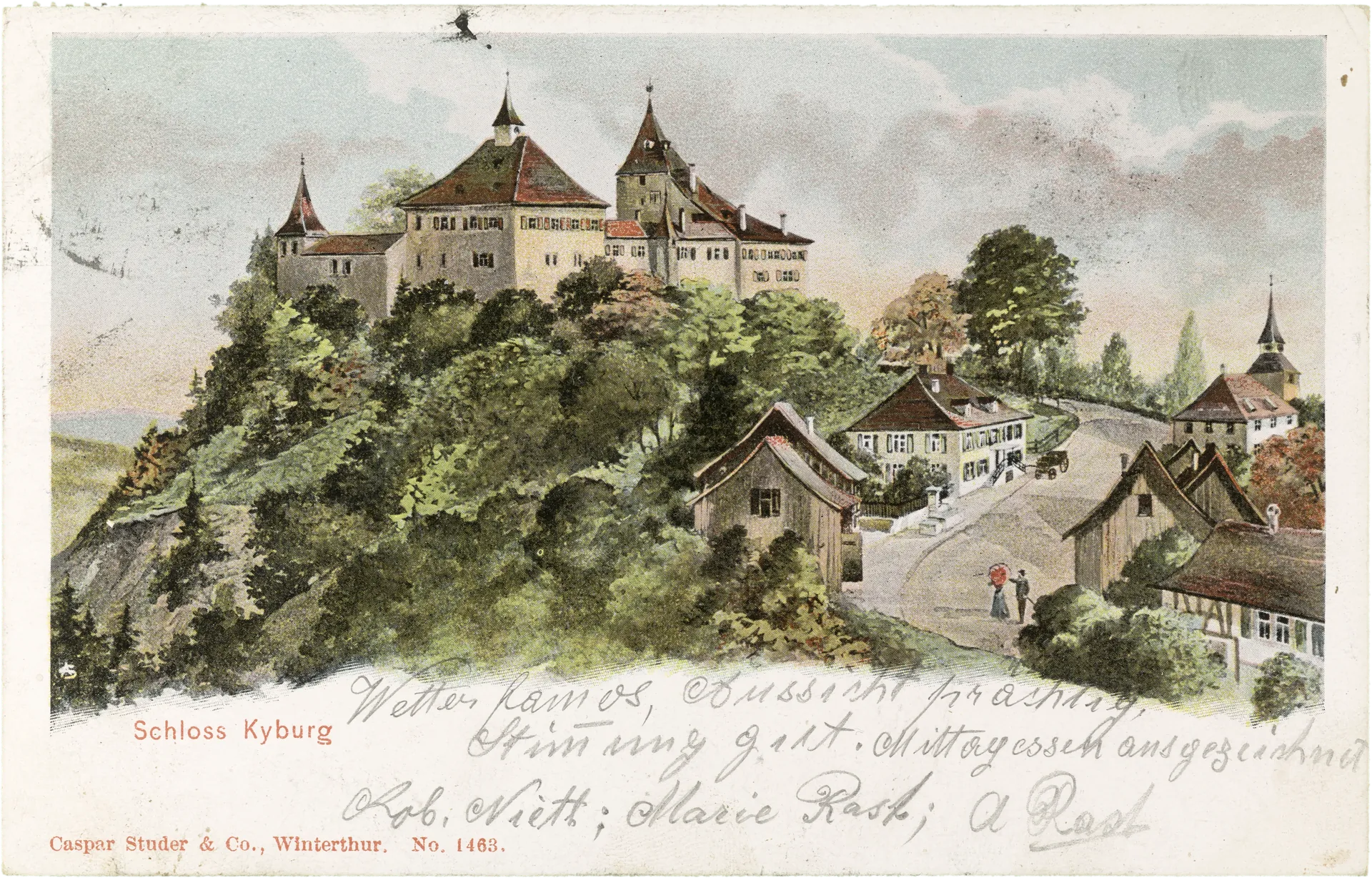 Schloss Kyburg – Vorderseite