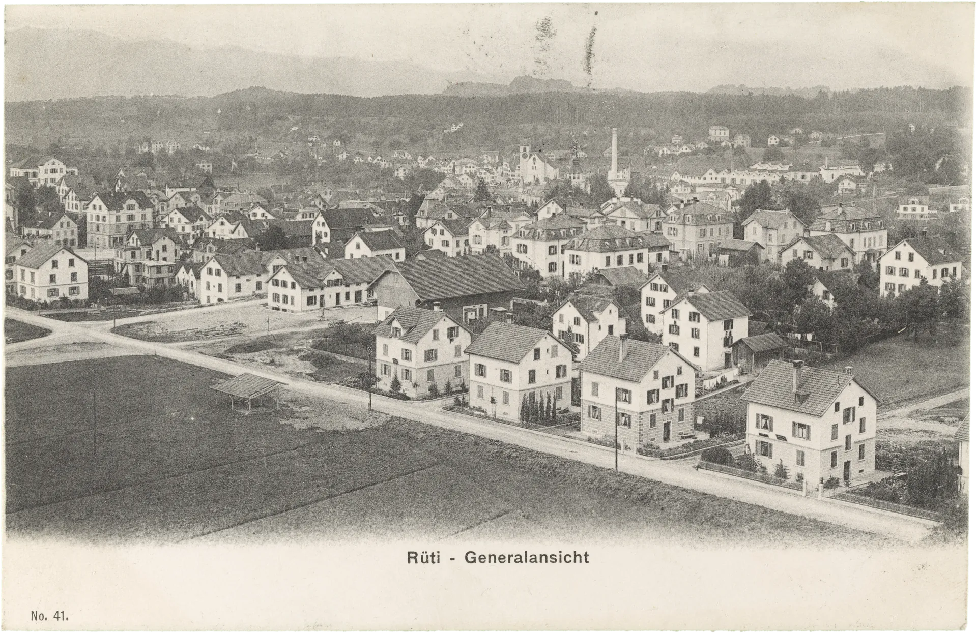 Rüti - Generalansicht – Vorderseite