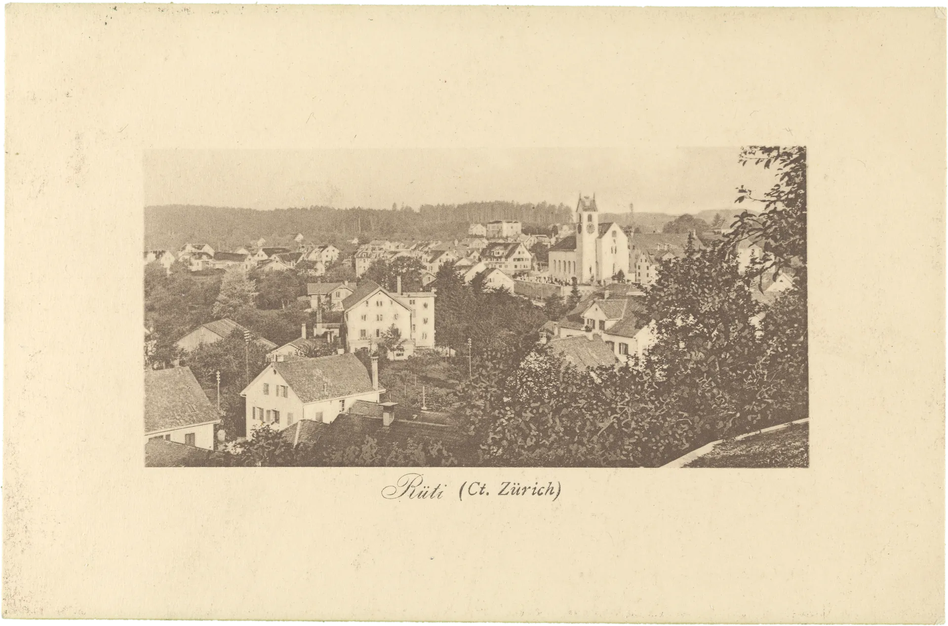 Rüti (Ct. Zürich) – Vorderseite