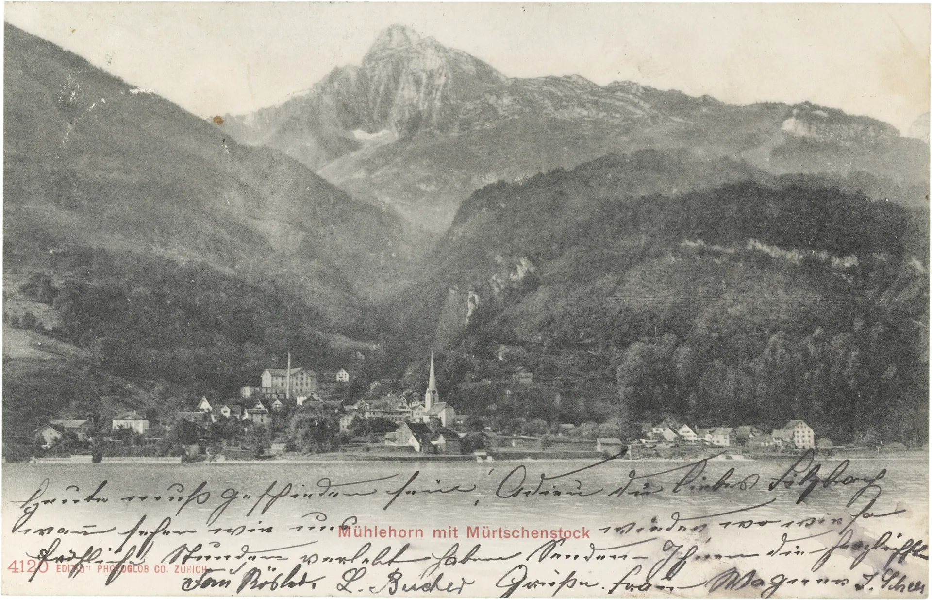 Mühlehorn mit Mürtenstock – Vorderseite