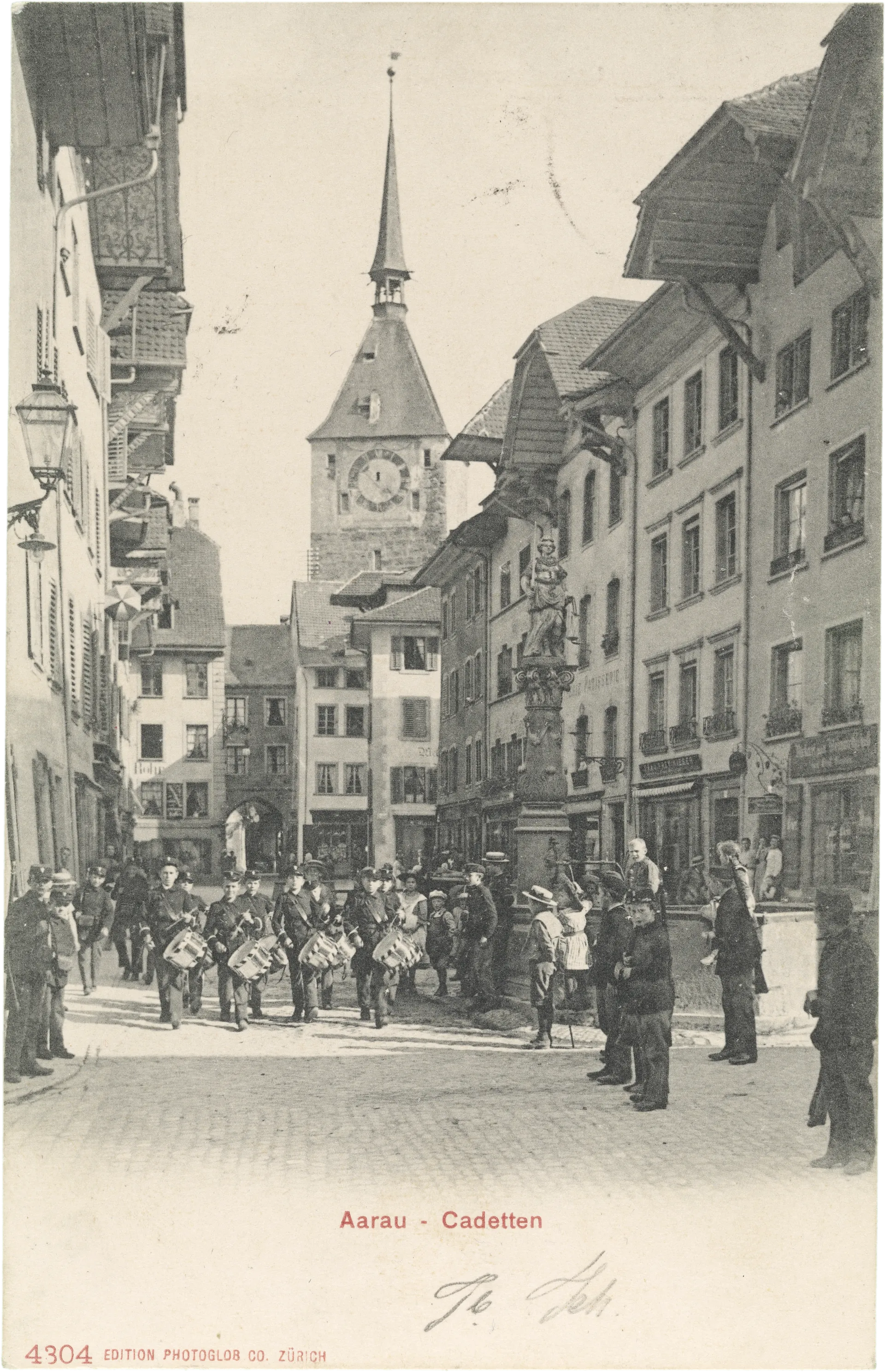 Aarau - Cadetten – Vorderseite