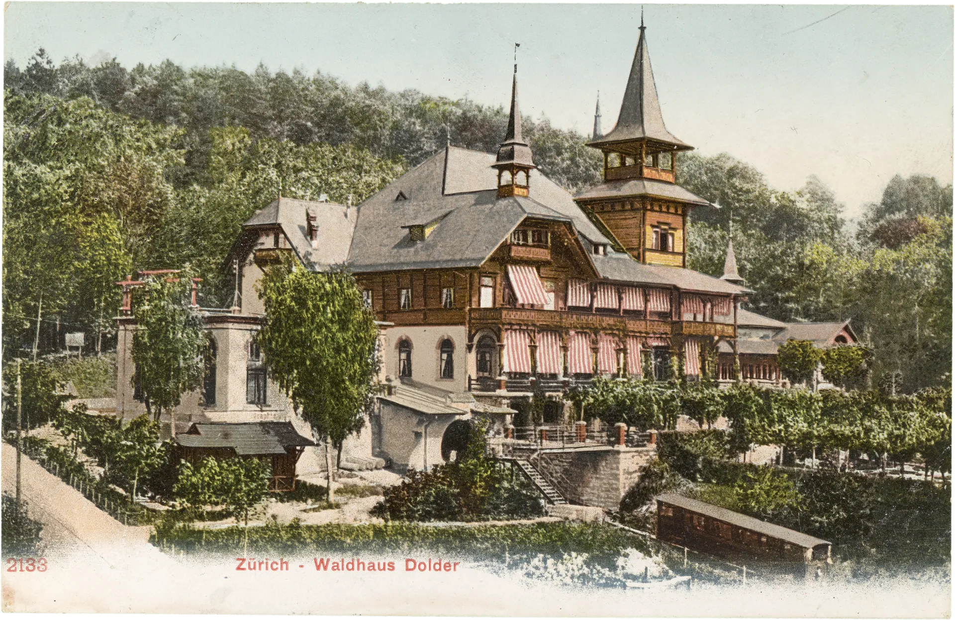 Zürich - Waldhaus Dolder – Vorderseite
