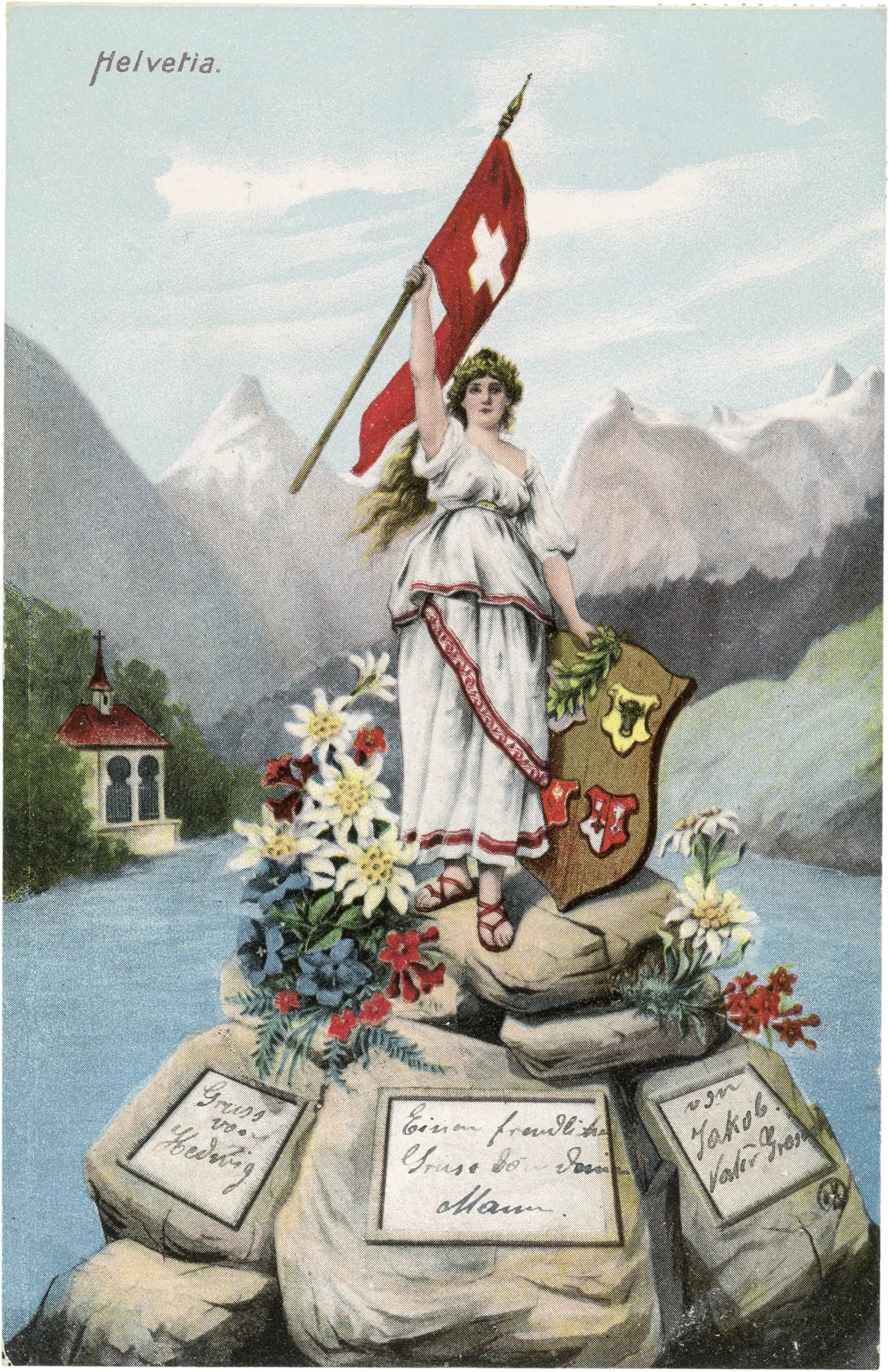 Helvetia – Vorderseite