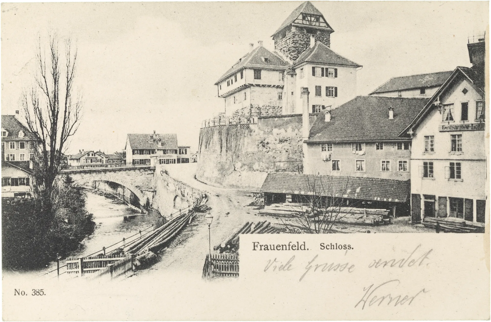 Frauenfeld. Schloss. – Vorderseite