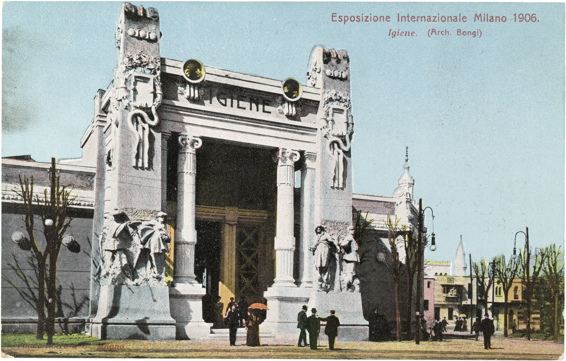 Esposizione Internazionale Milano 1906. – Vorderseite