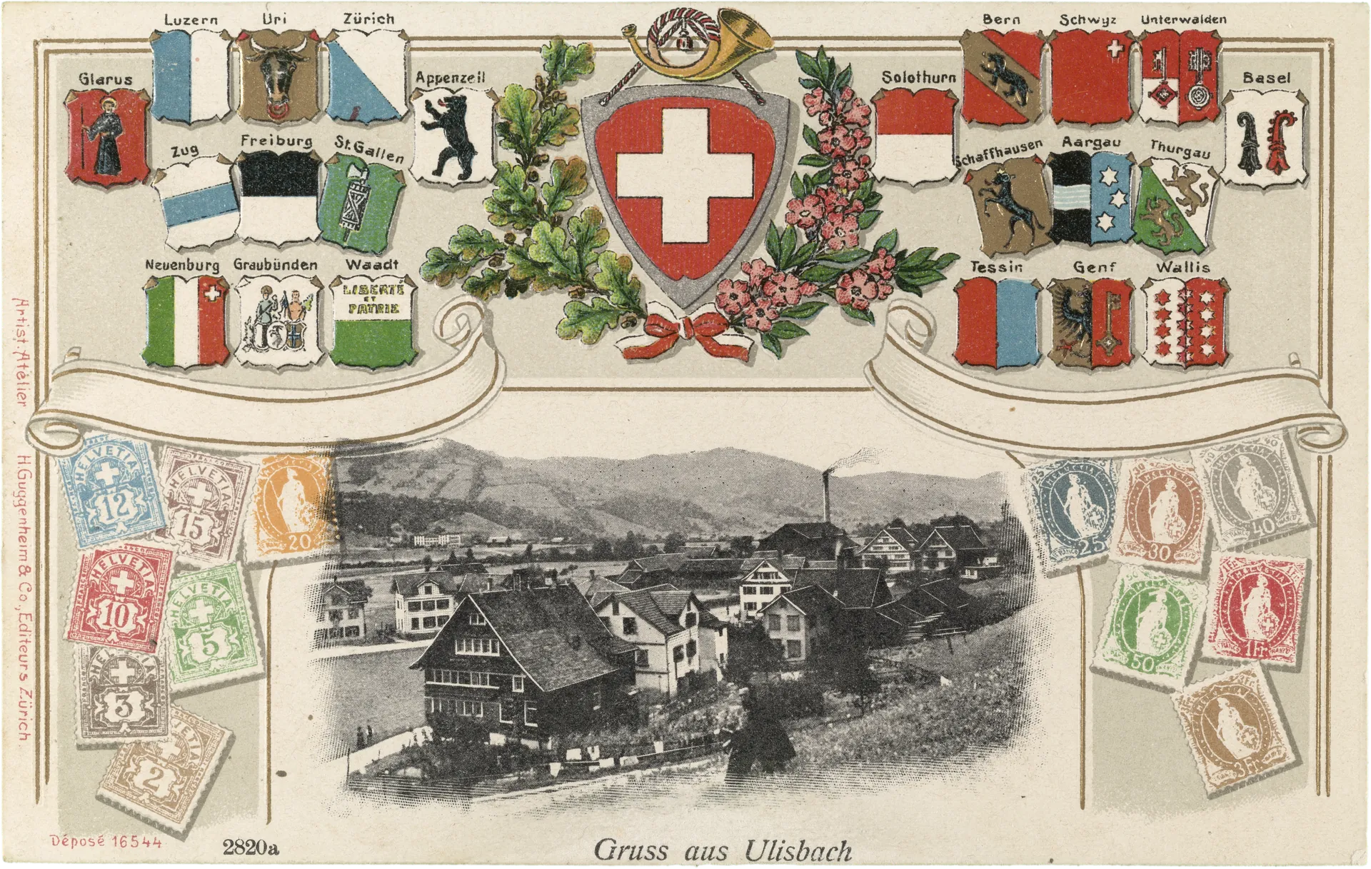 Gruss aus Ulisbach – Vorderseite