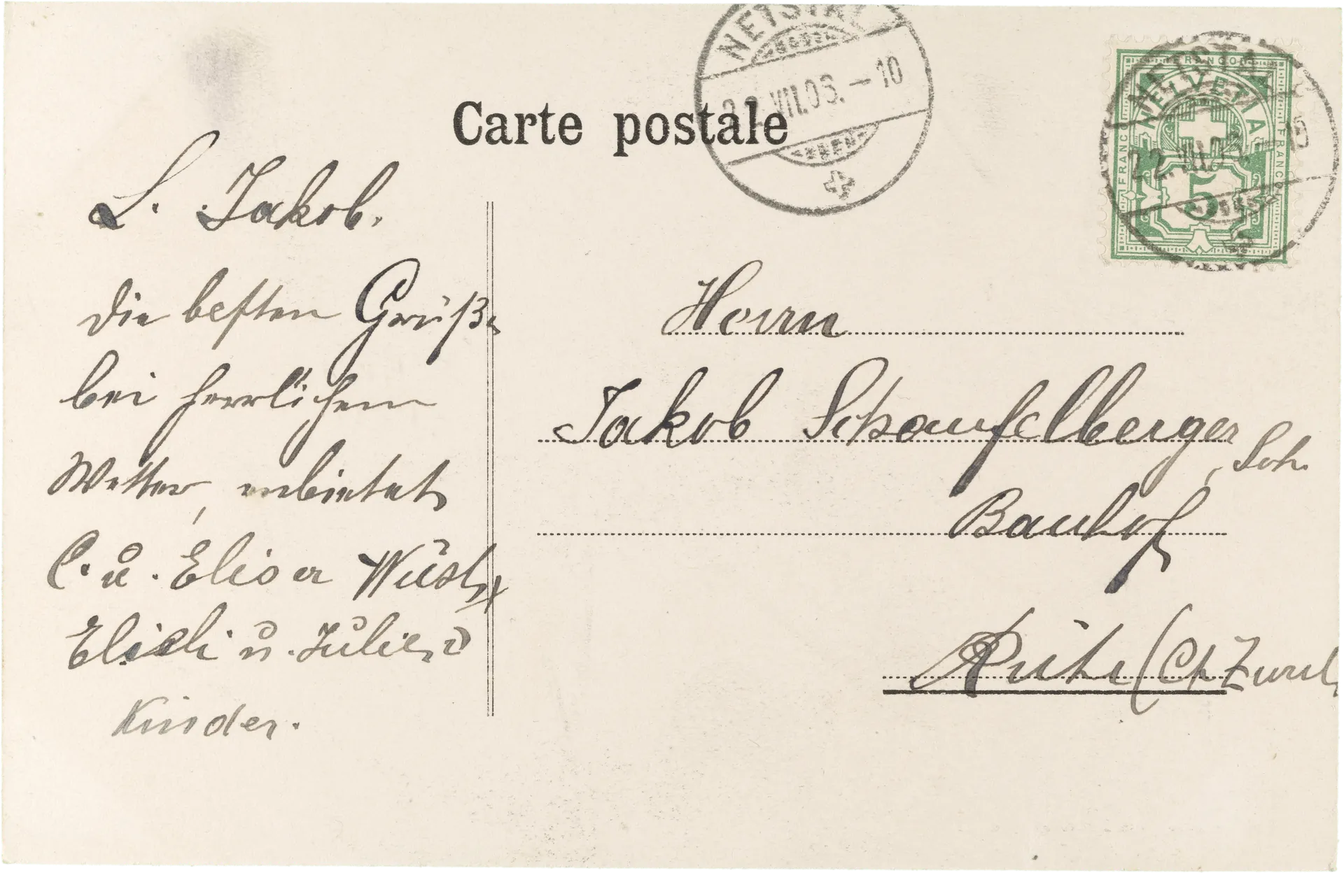 Netstal – Rückseite