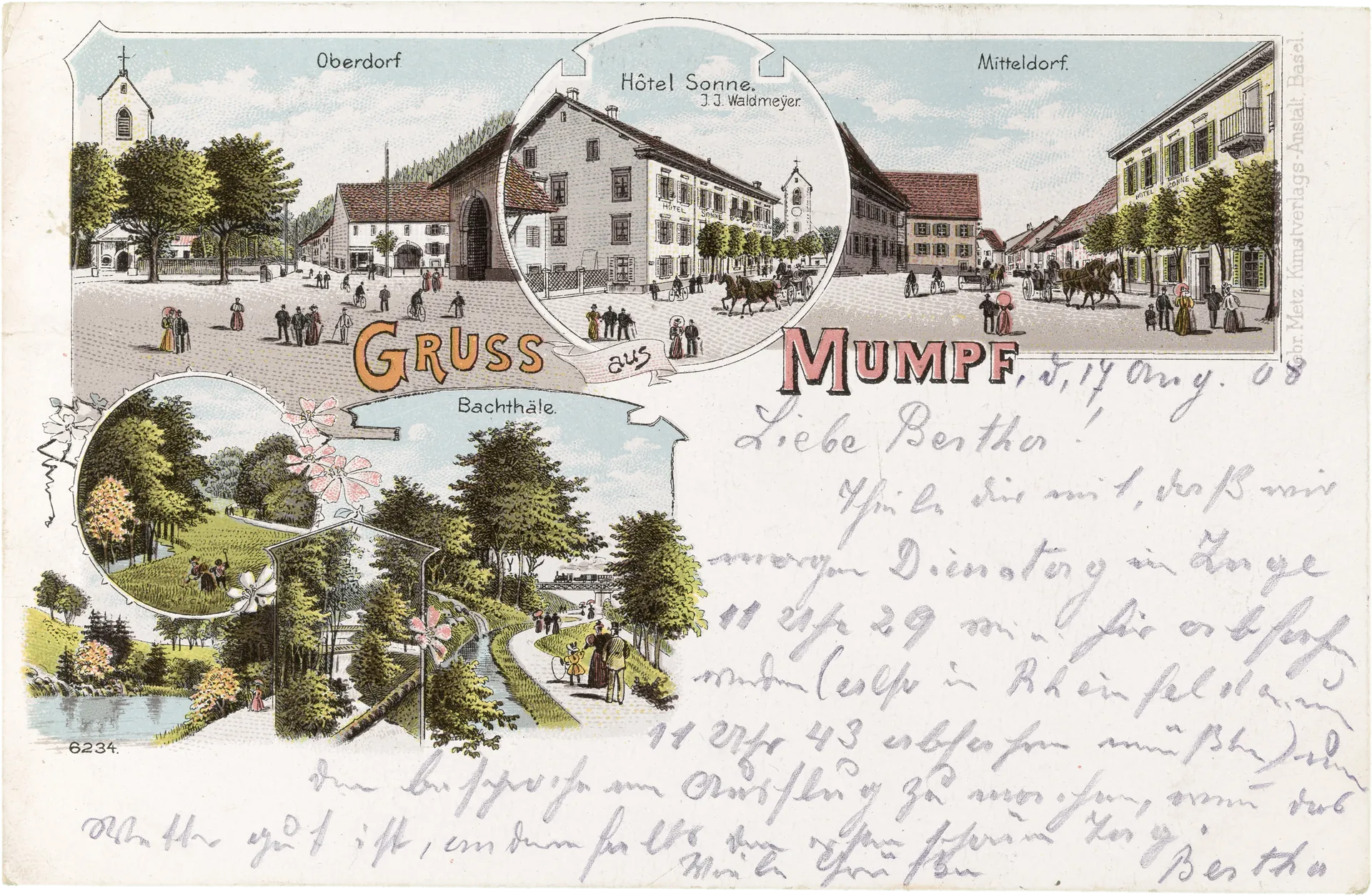 Gruss aus Mumpf – Vorderseite