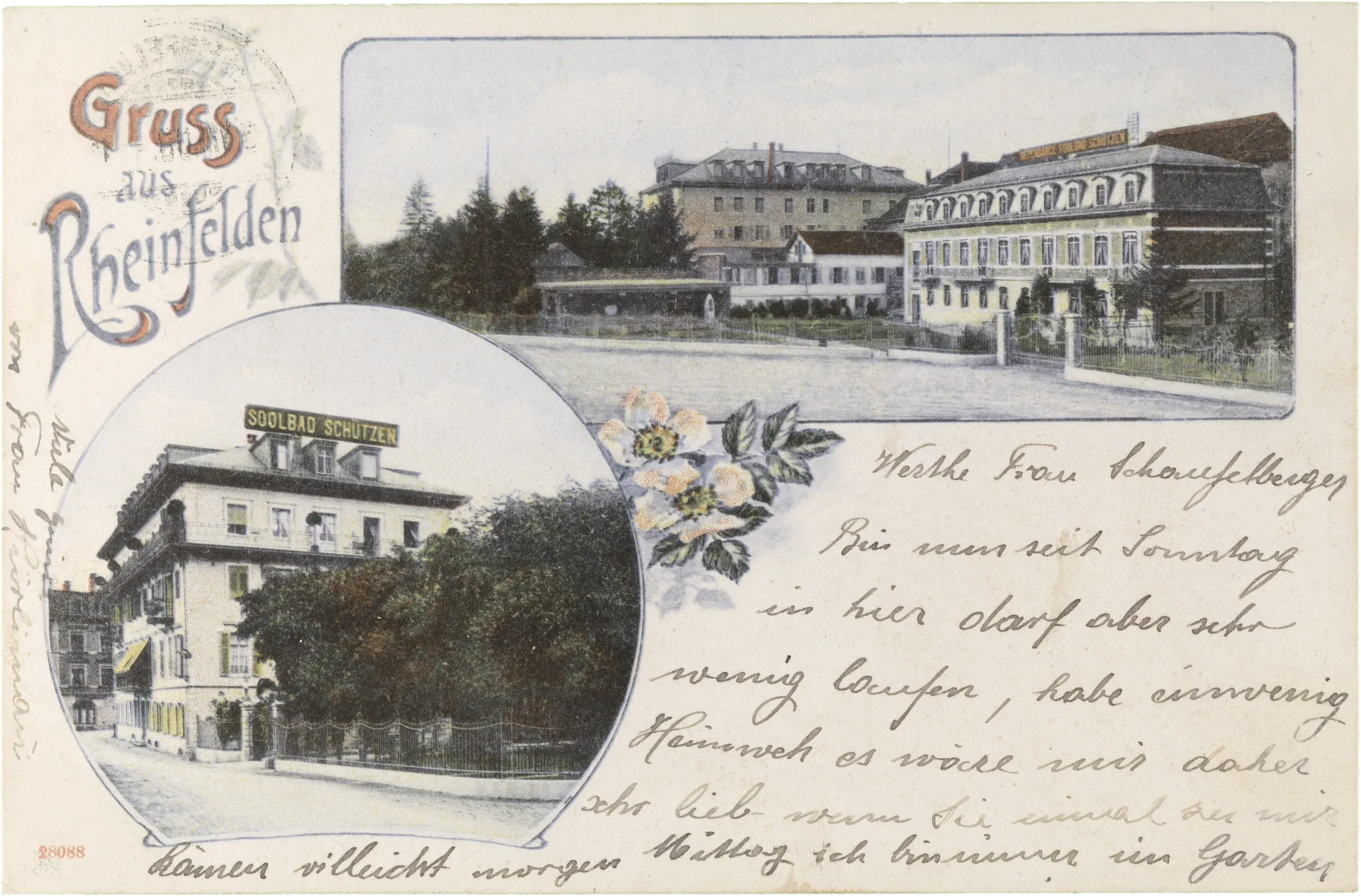 Gruss aus Rheinfelden – Vorderseite