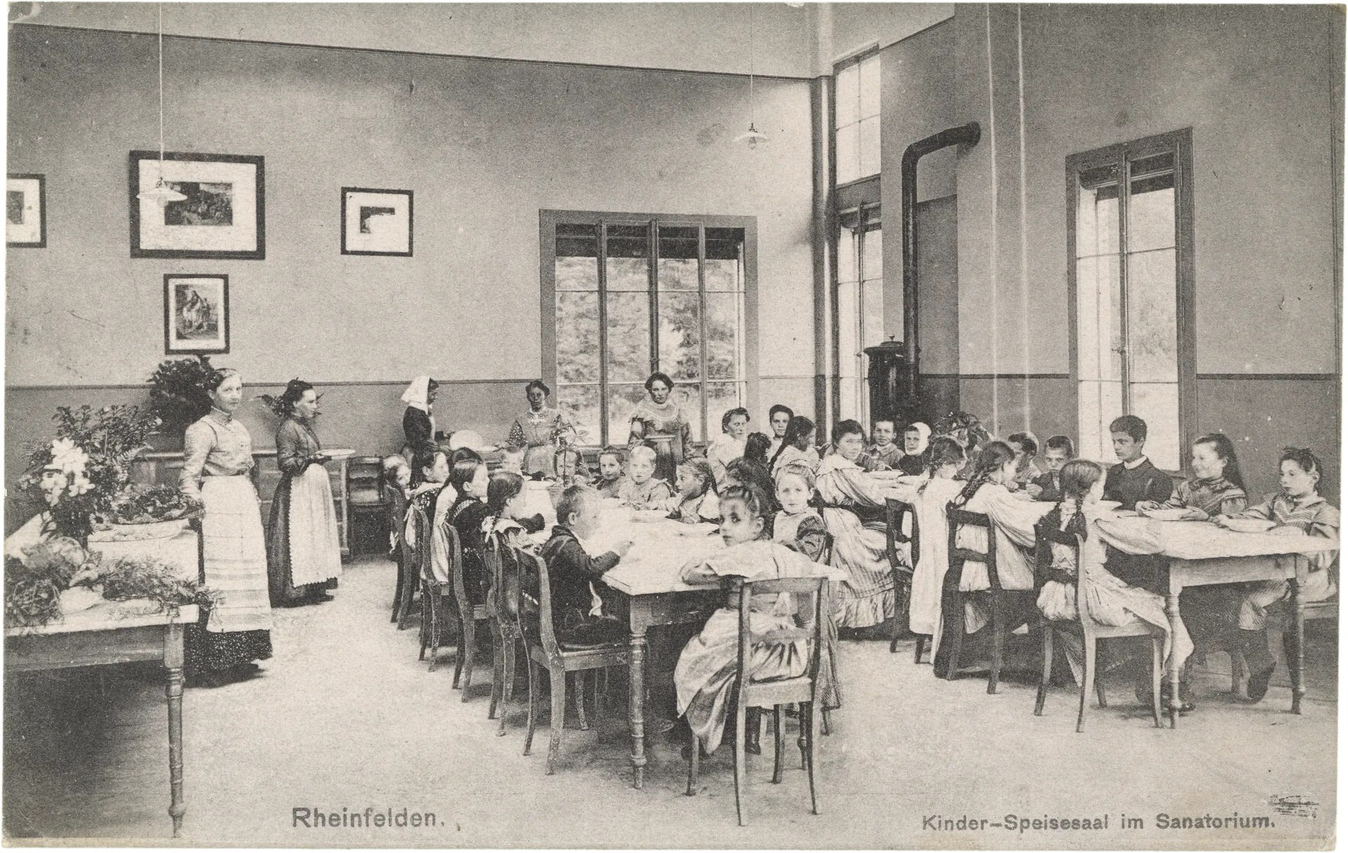 Rheinfelden Kinder-Speisesaal Sanatorium. – Vorderseite