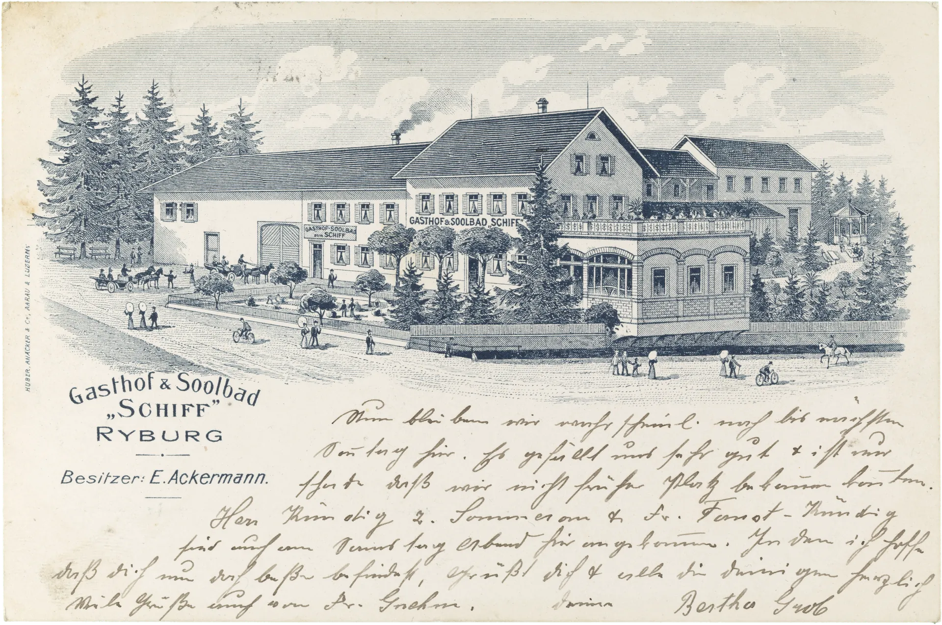Gasthof & Soolbad "Schiff" Ryburg – Vorderseite