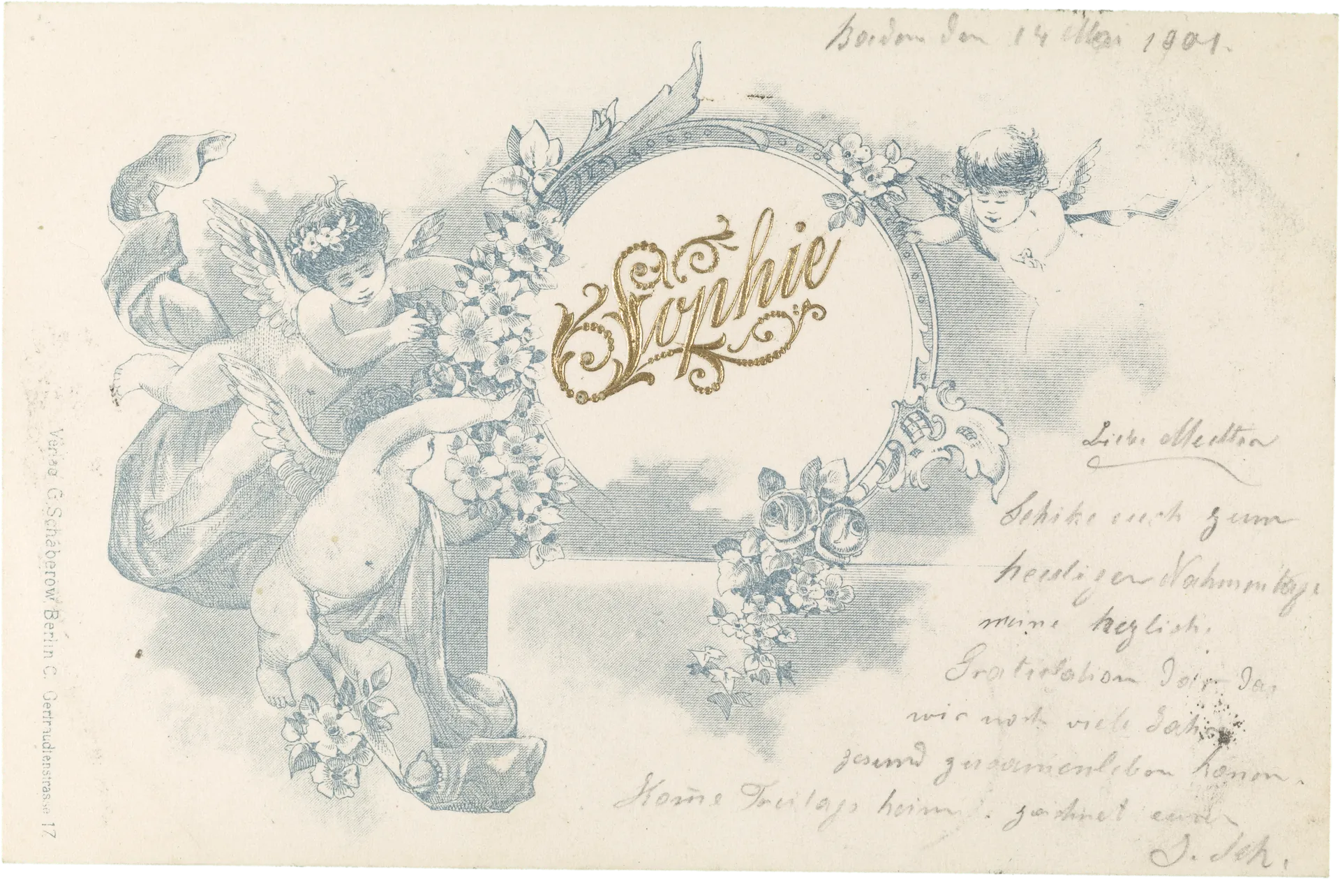 Sophie – Vorderseite