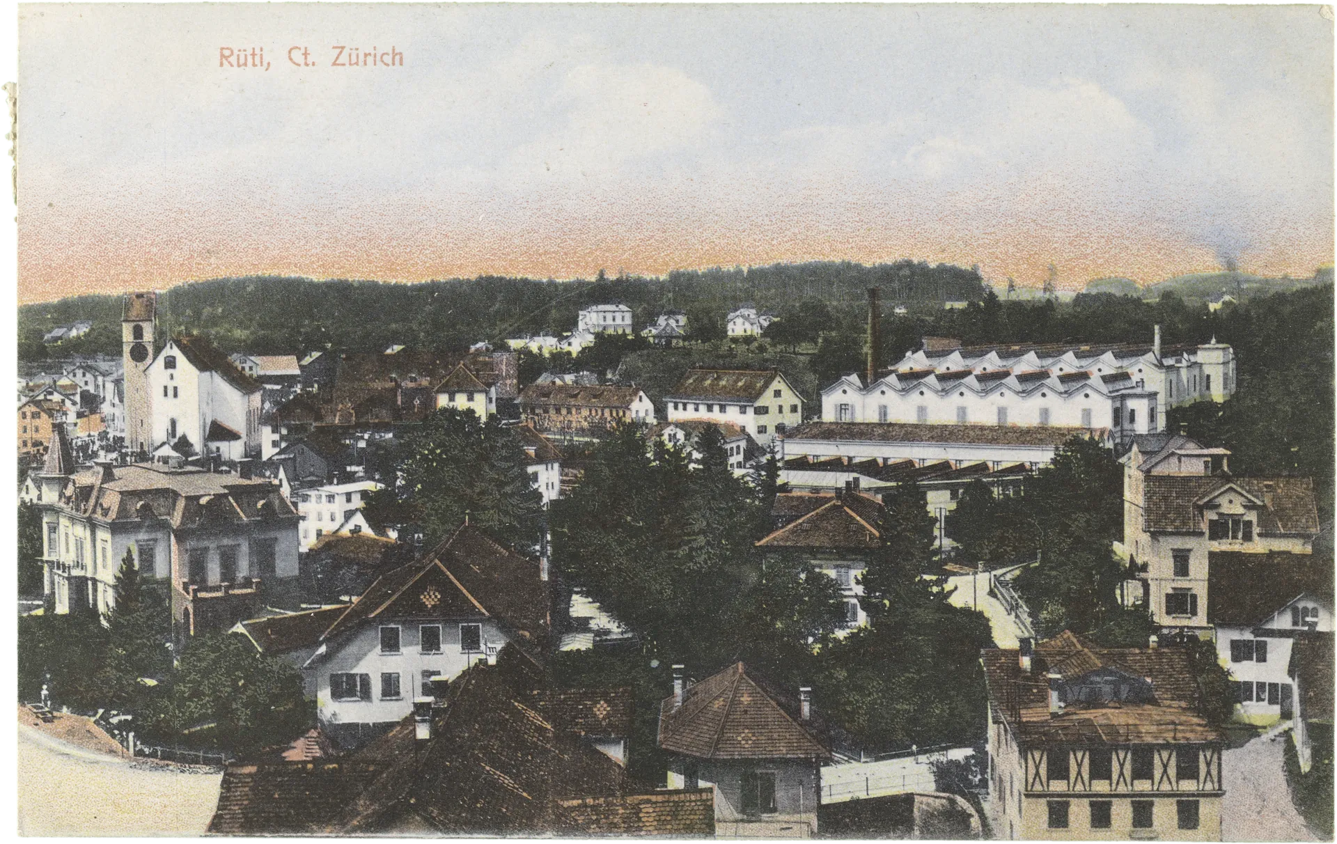 Rüti, Ct. Zürich – Vorderseite