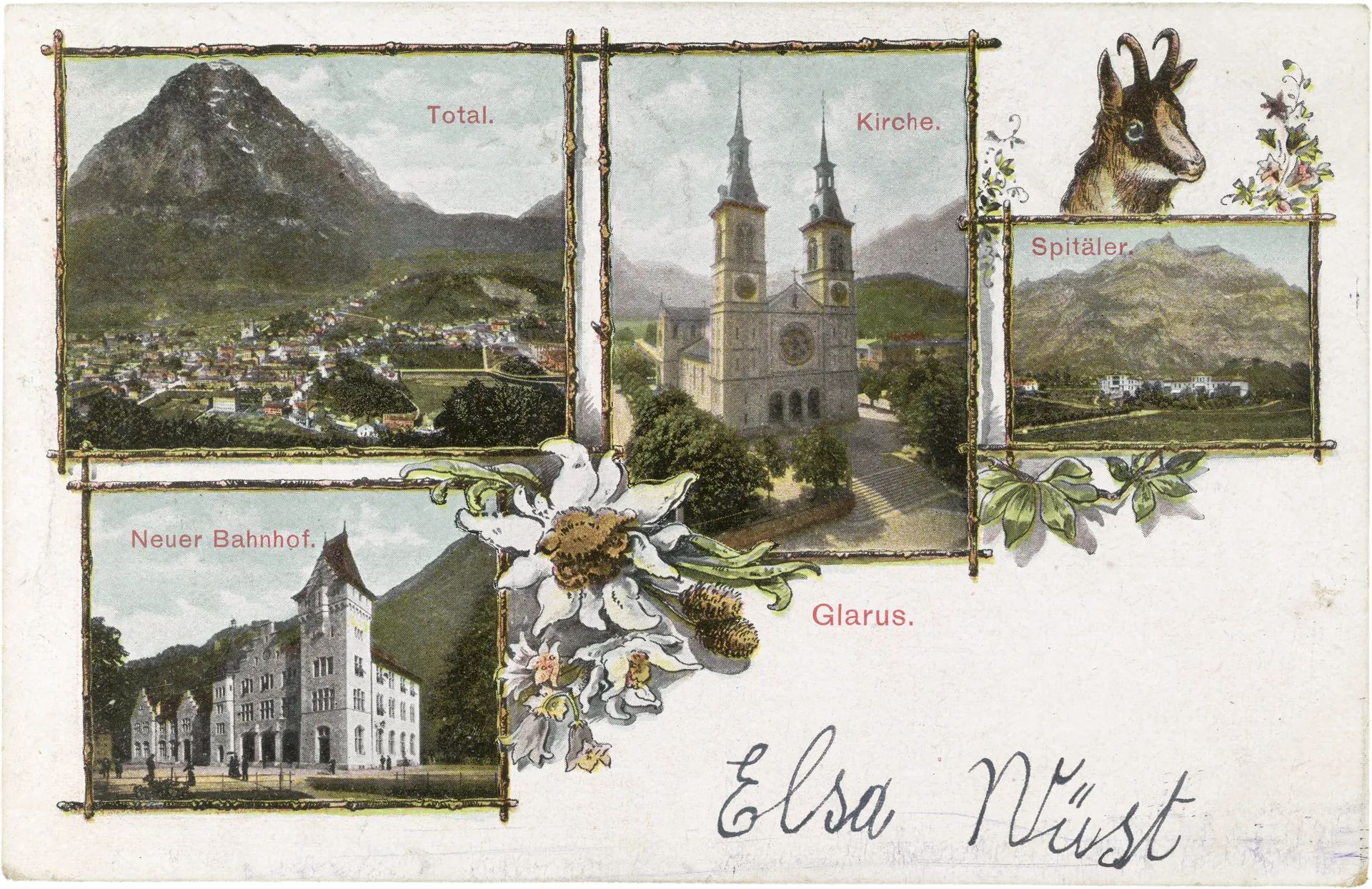 Glarus.  – Vorderseite