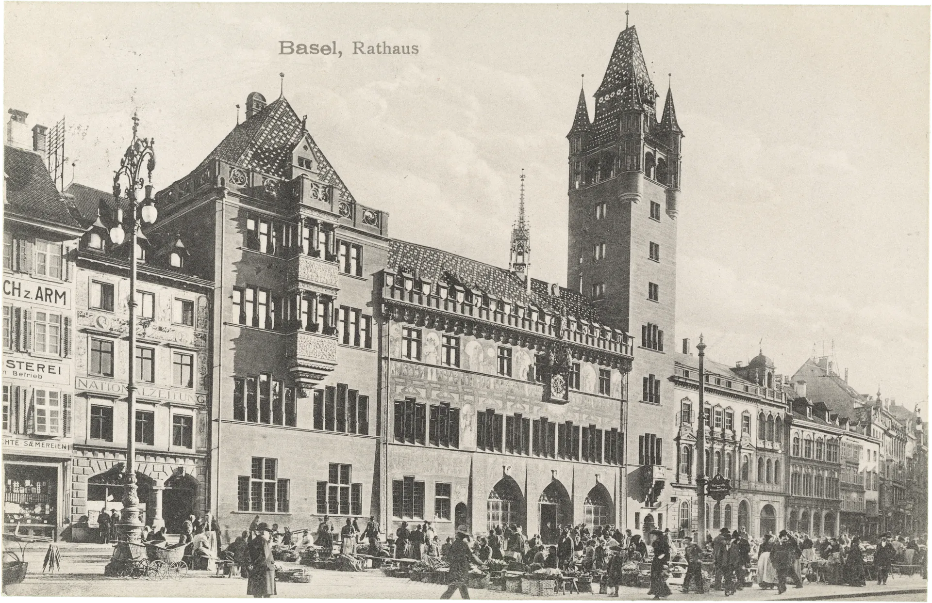 Basel, Rathaus – Vorderseite