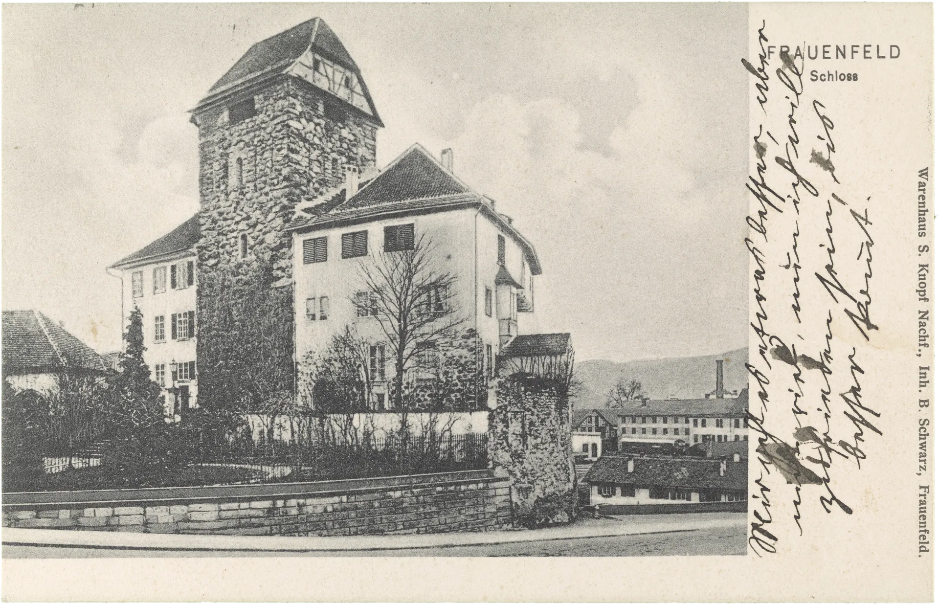 Frauenfeld, Schloss – Vorderseite
