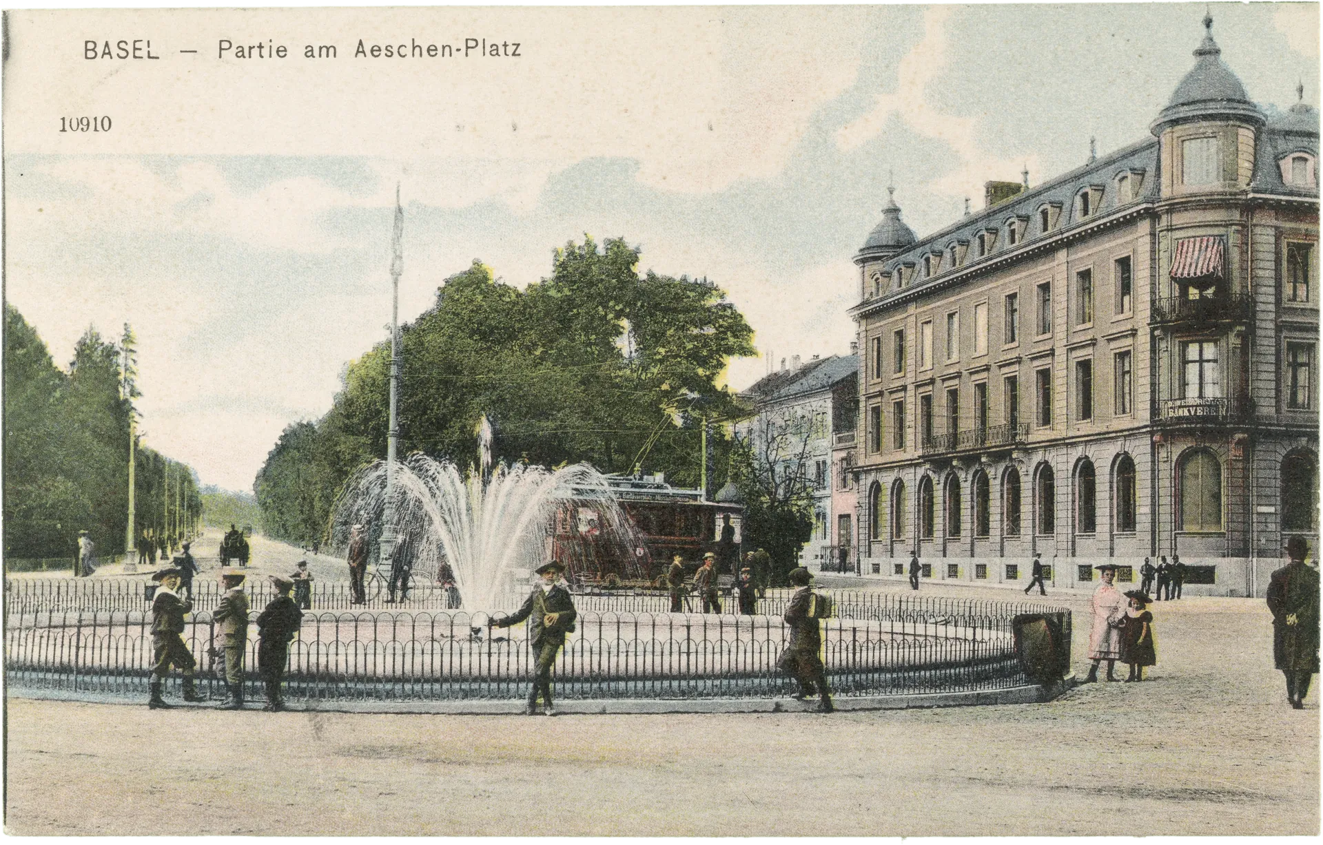Basel – Partie am Aeschen-Platz – Vorderseite