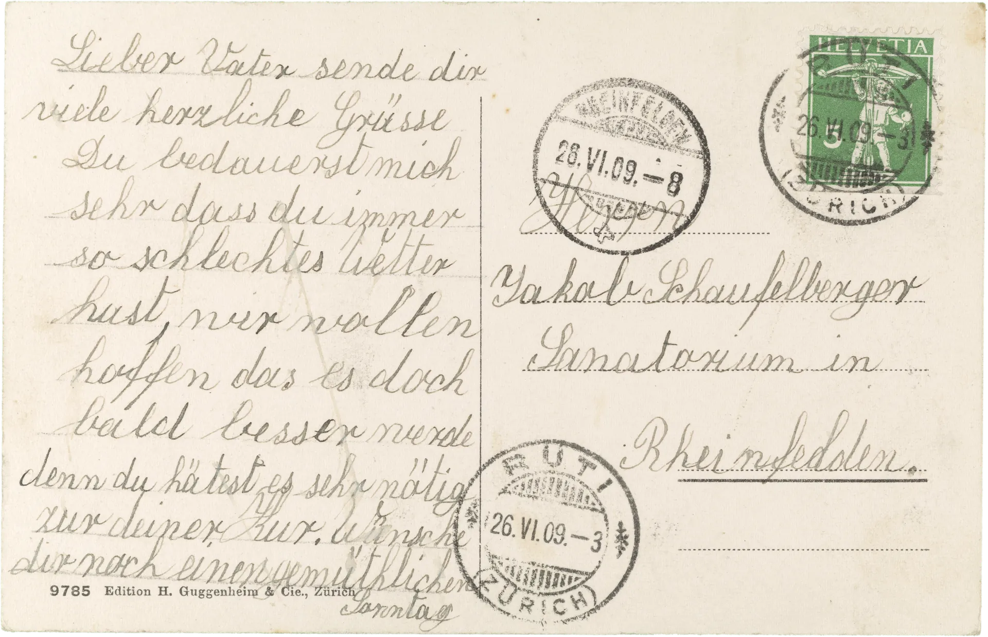 Rüti (Ct. Zürich) – Rückseite