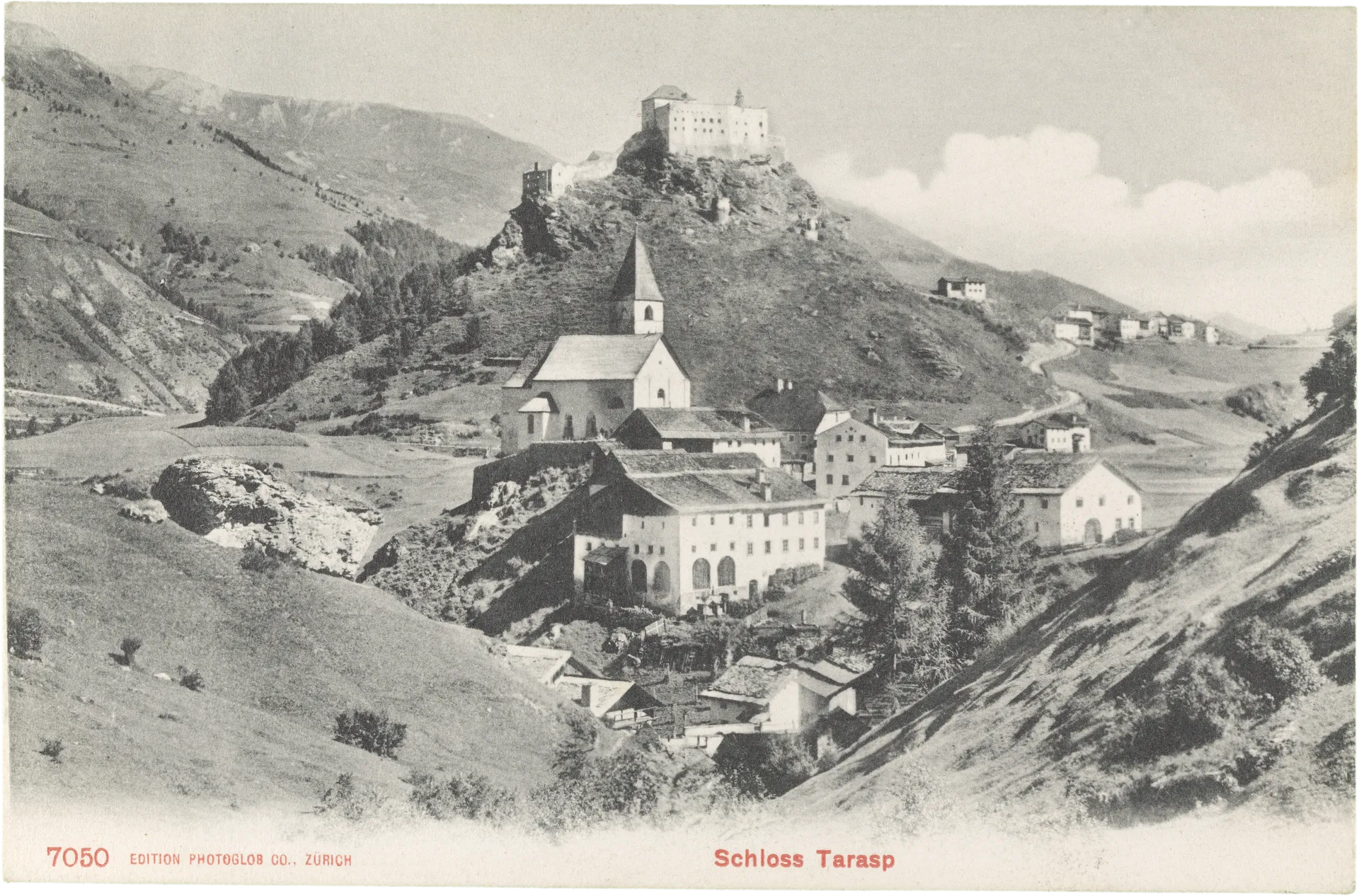 Schloss Tarasp – Vorderseite