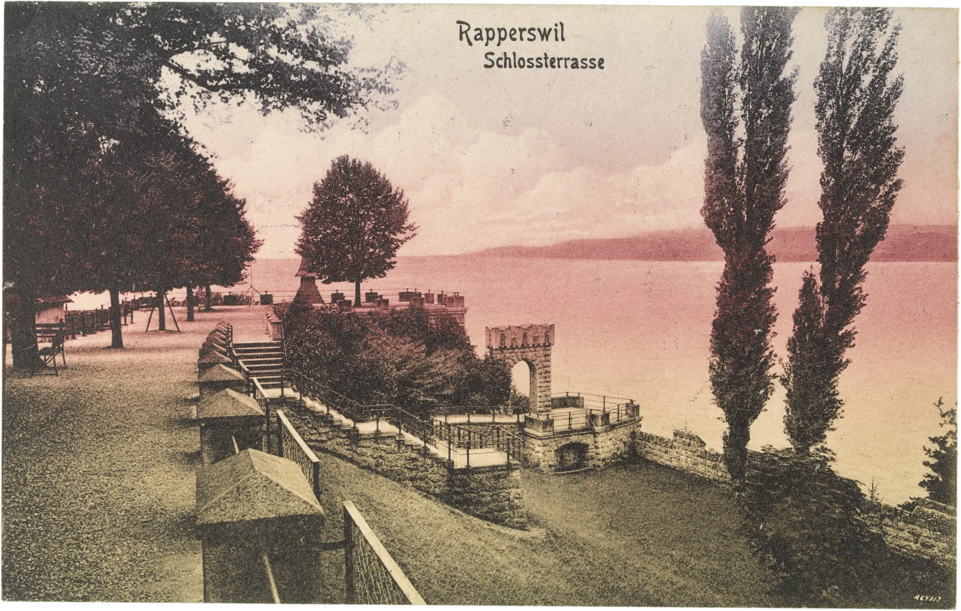 Rapperswil Schlossterrasse – Vorderseite