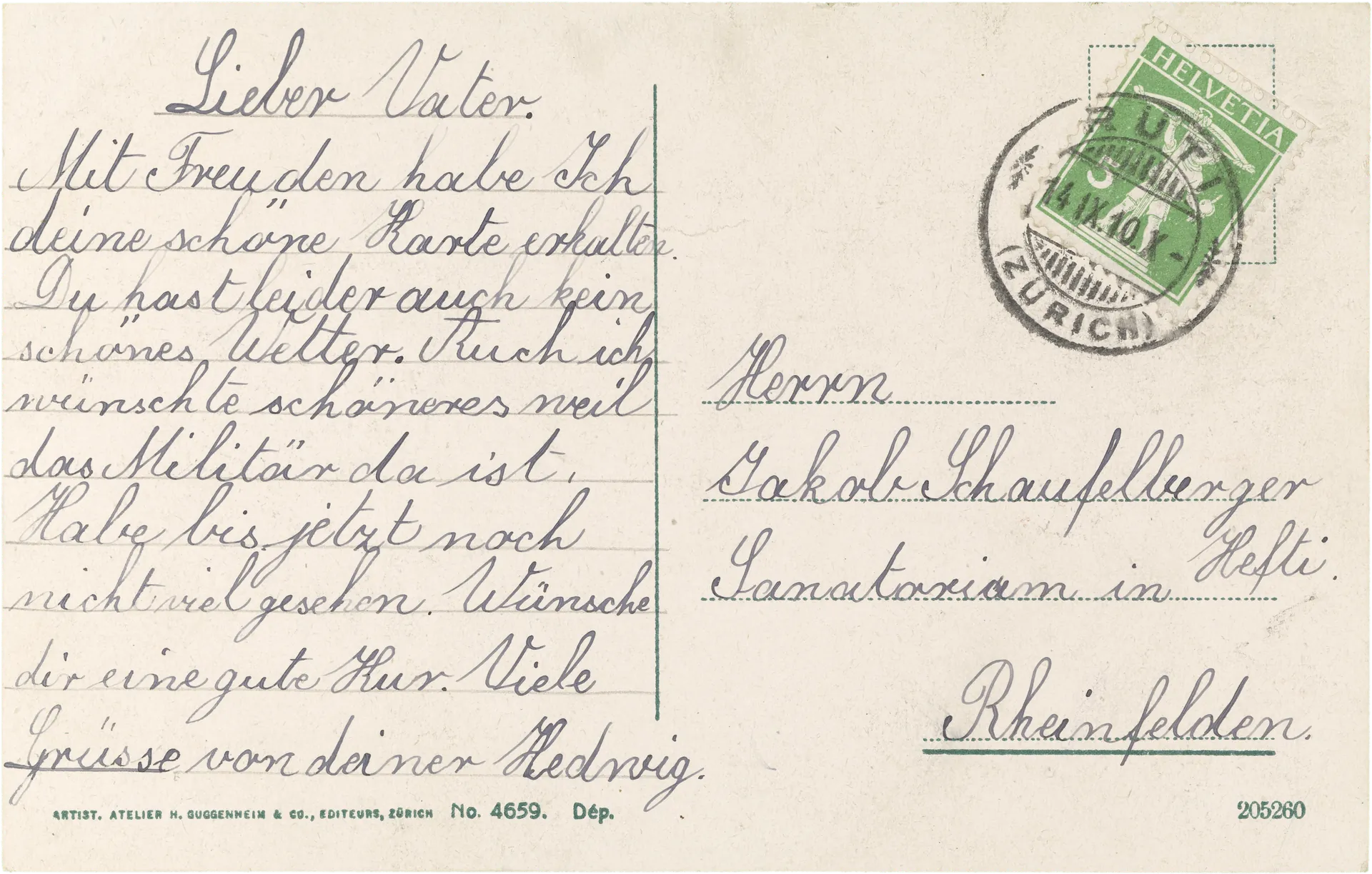 Rüti (Ct. Zürich) – Rückseite