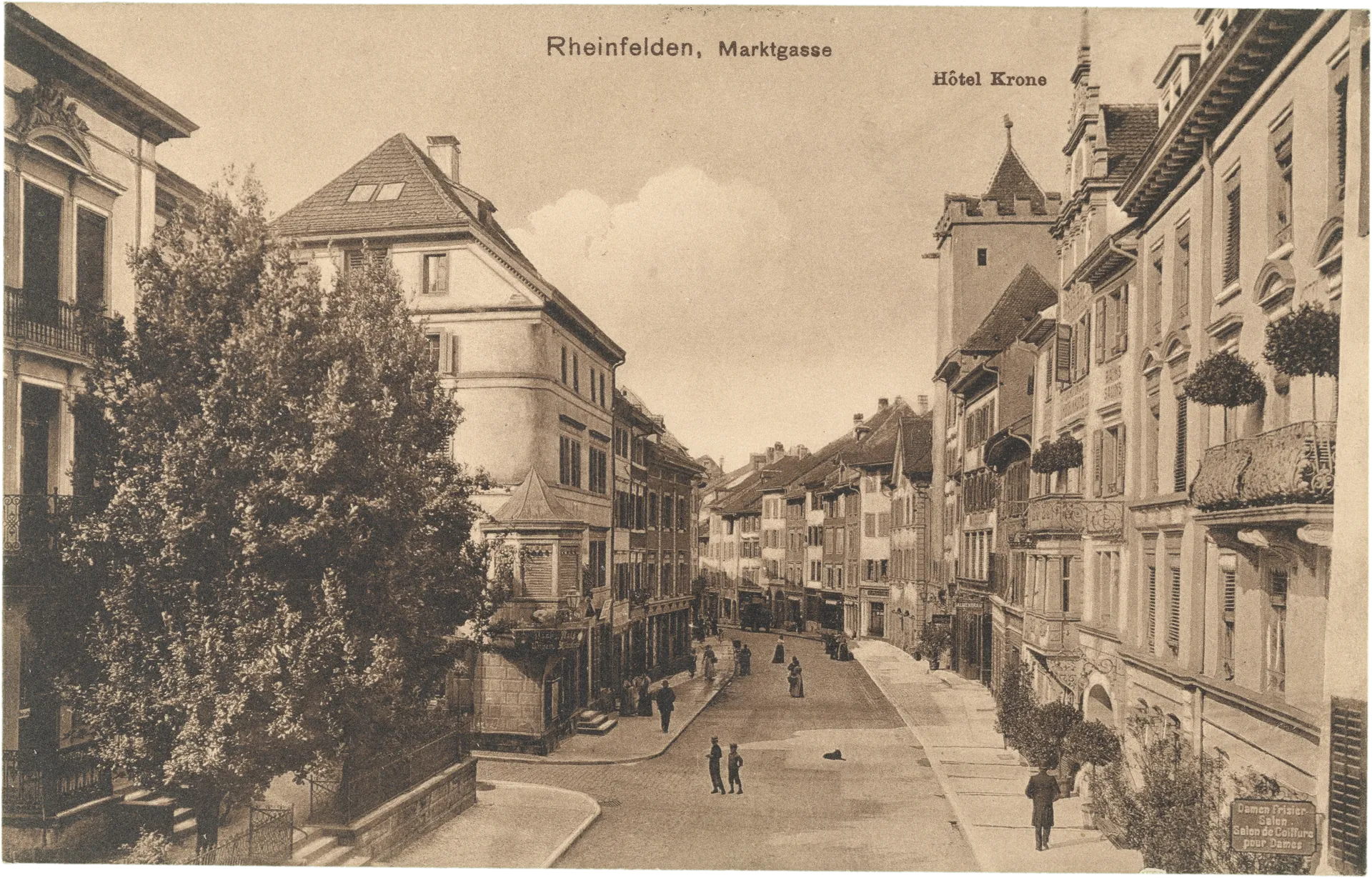 Rheinfelden, Marktgasse – Vorderseite
