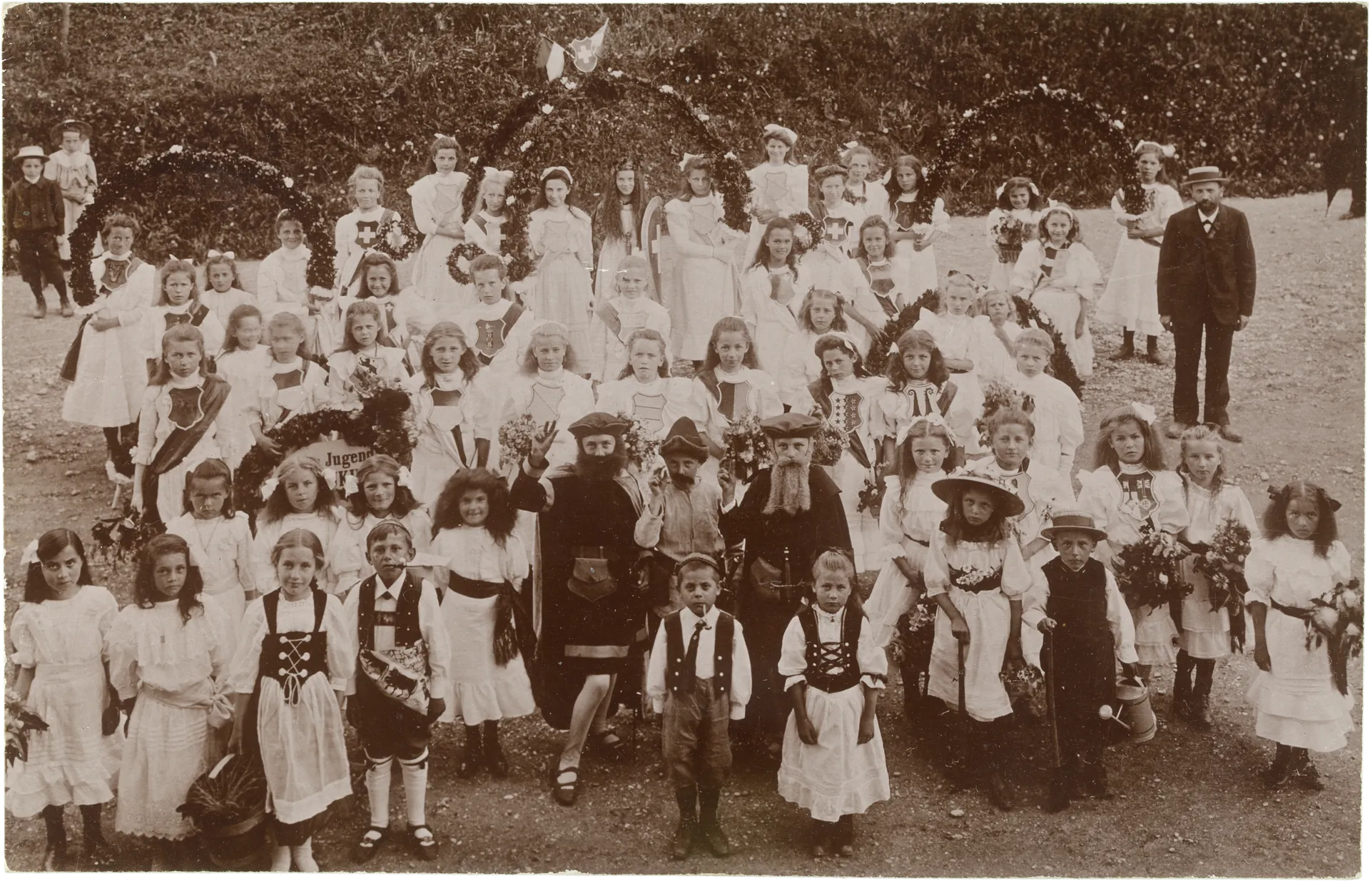 Verleidete Kinder, Vermutlich Umzug – Vorderseite
