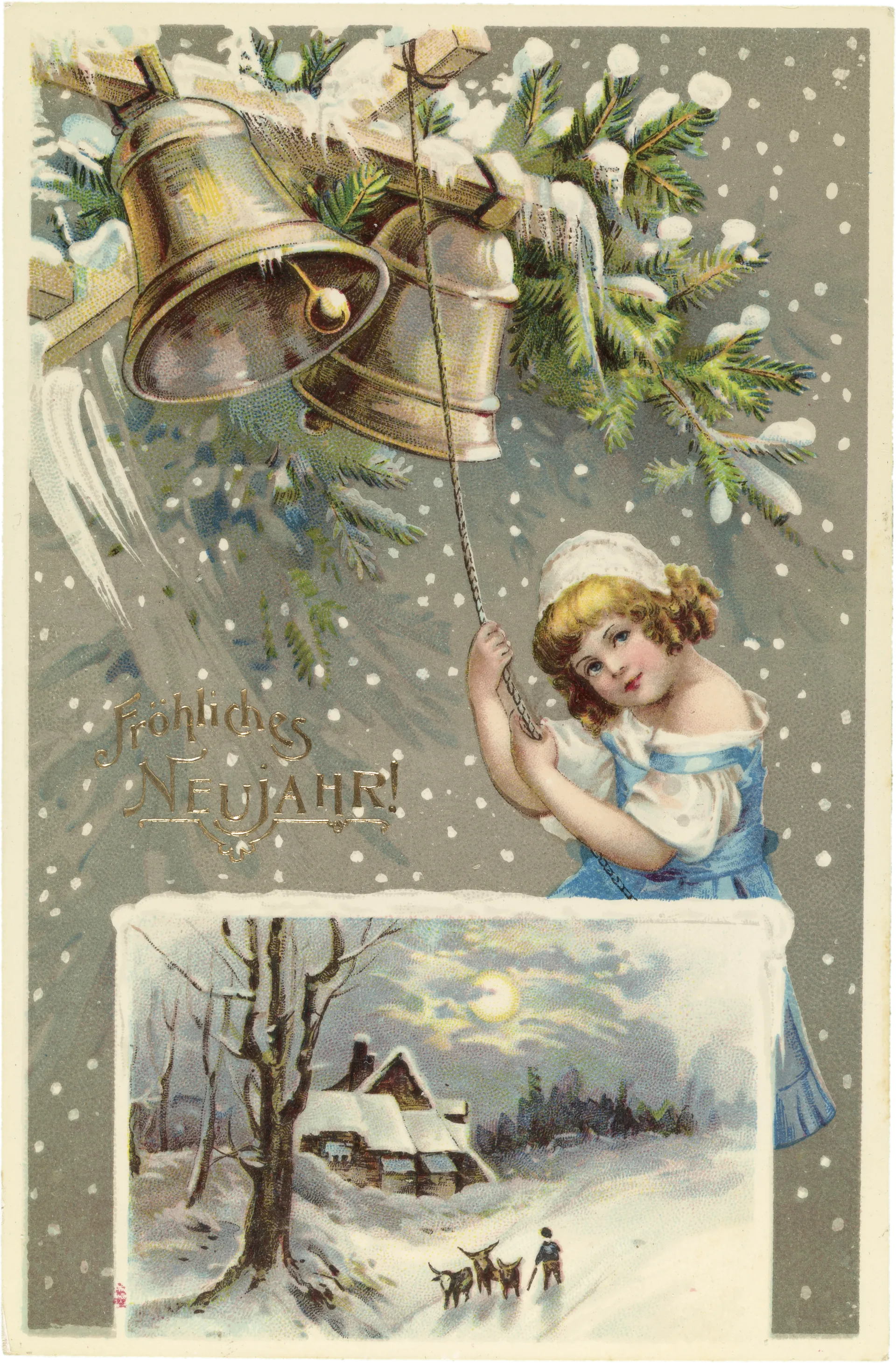 Fröhliches Neujahr! – Vorderseite